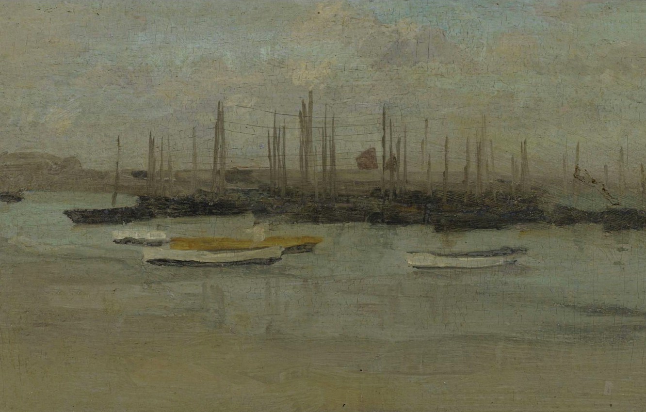 Photo Wallpaper Picture, Seascape, James Abbott Mcneil - James Abbott Mcneill Whistler - HD Wallpaper 