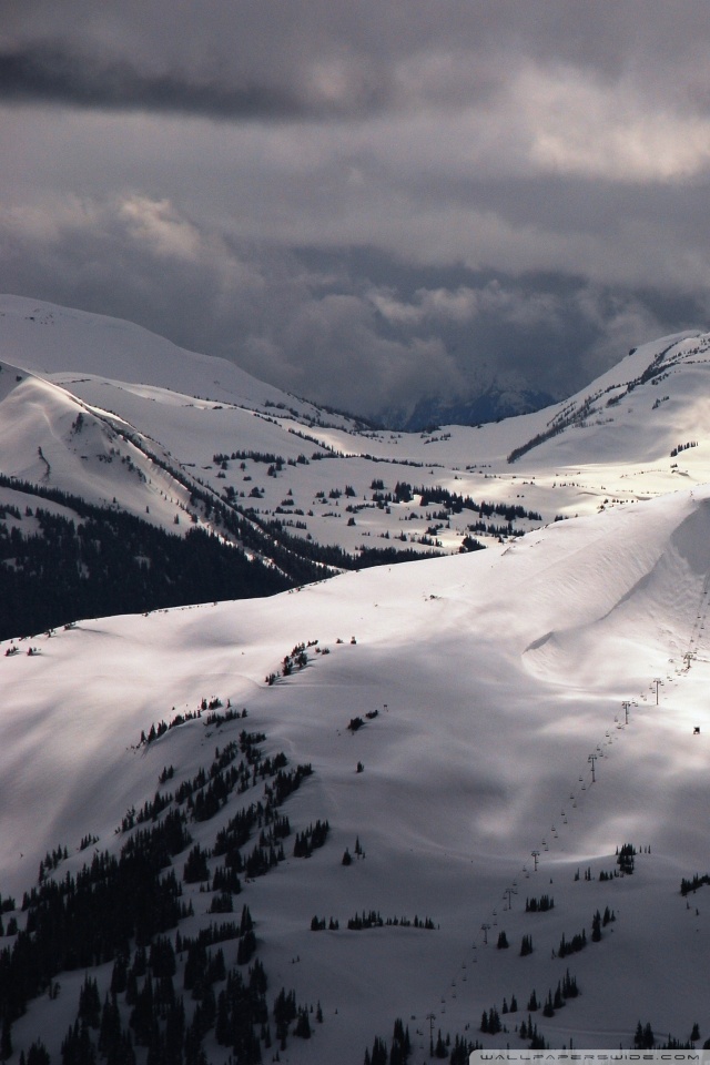 Whistler Mountain - HD Wallpaper 