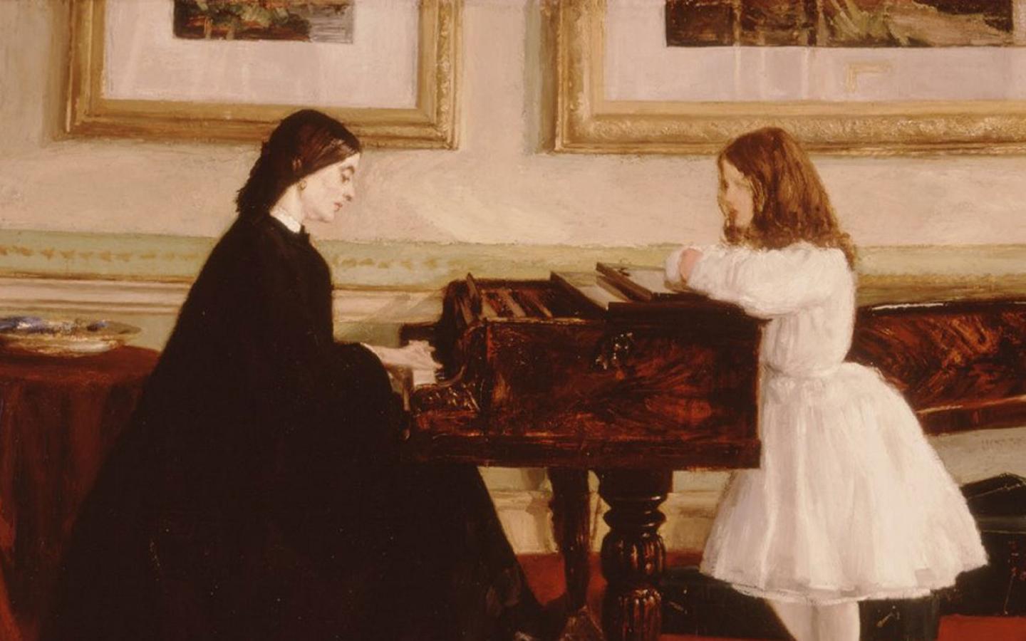 James Mcneill Whistler - James Abbott Mcneill Whistler Piano - HD Wallpaper 