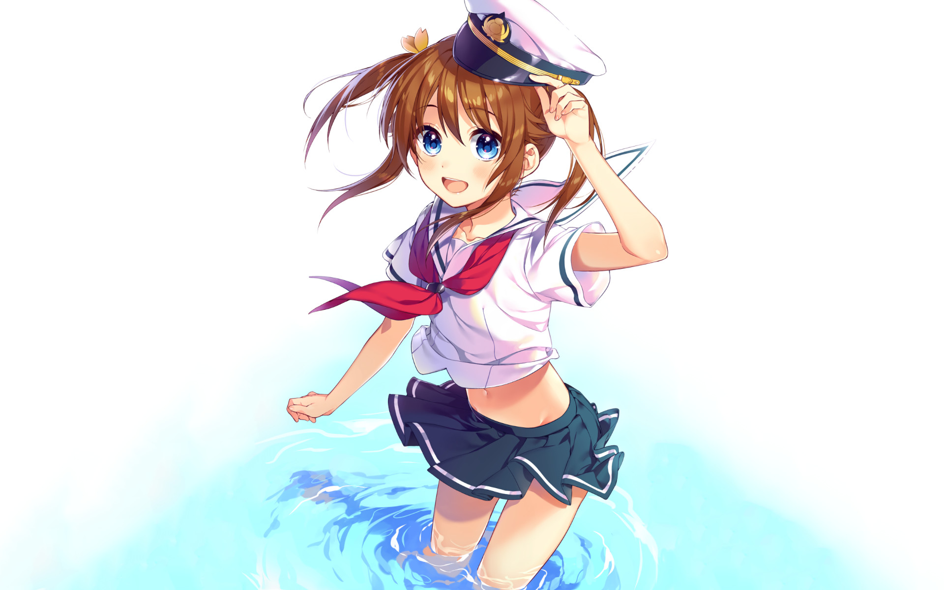 Akeno Wallpaper High School Fleet Akeno Misaki 19x10 Wallpaper Teahub Io