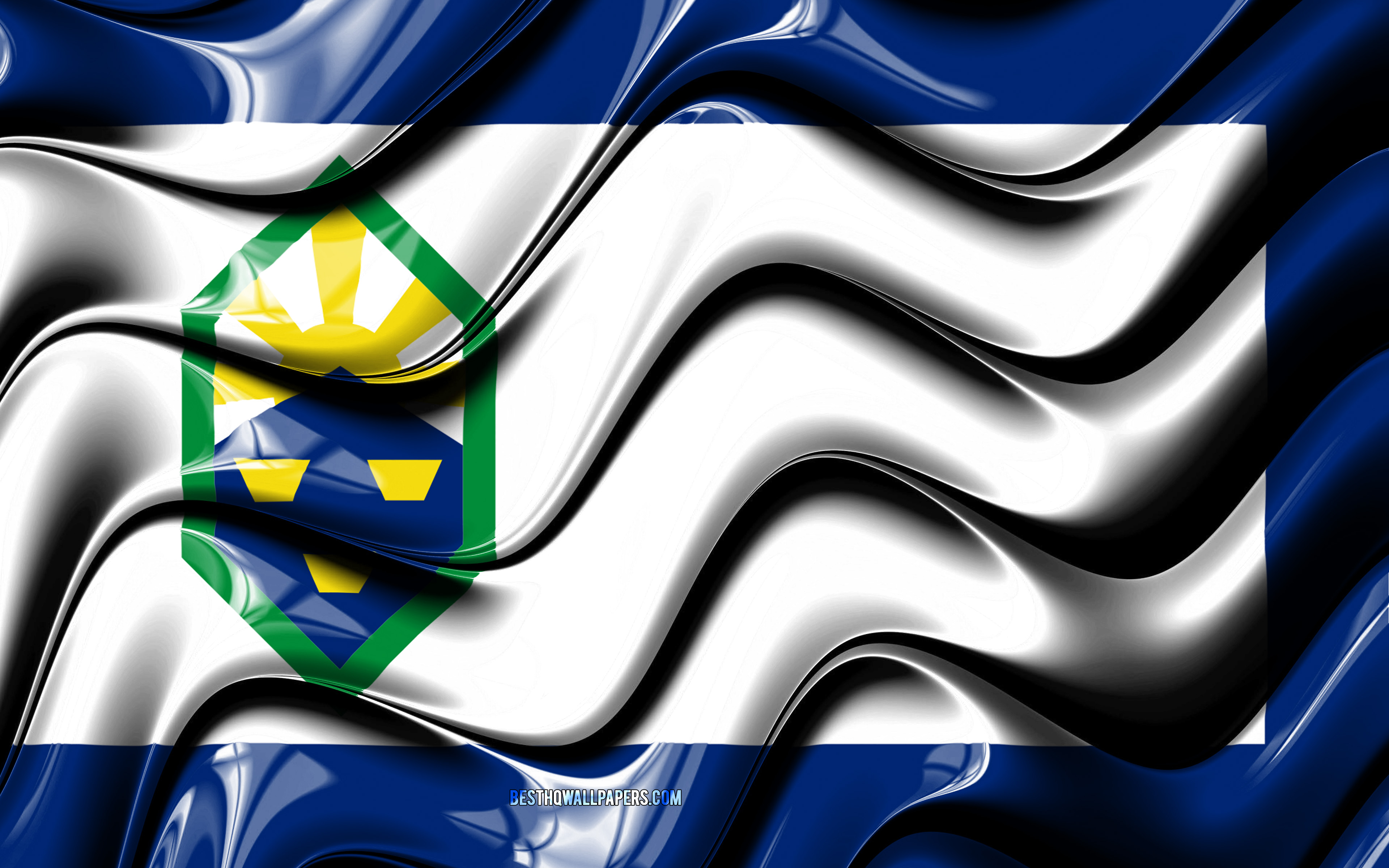 Colorado Springs Flag, 4k, United States Cities, Colorado, - New Jersey Flag Hd - HD Wallpaper 