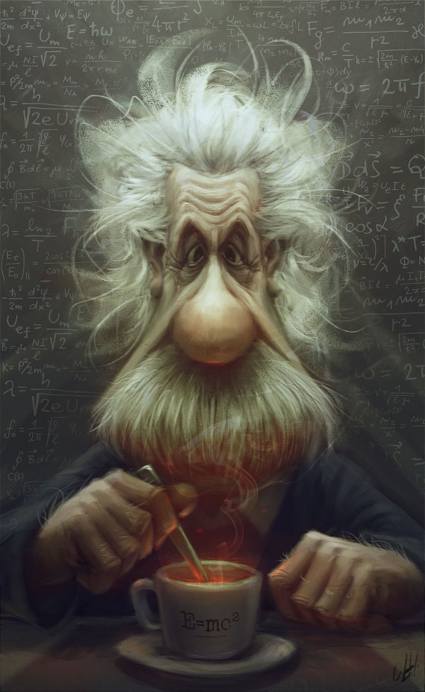 Albert Einstein Wallpaper - Pancho Vasquez - HD Wallpaper 