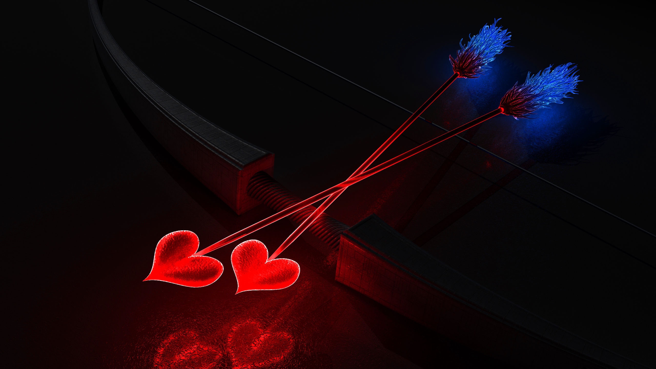 San Valentin En 3d - HD Wallpaper 