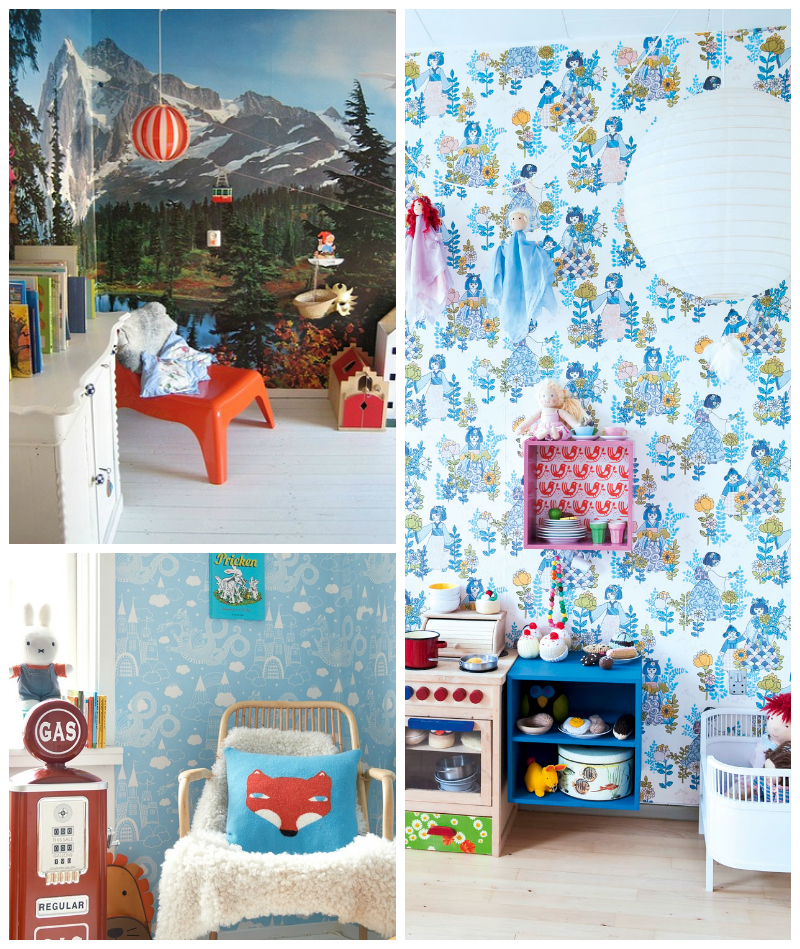 Best Children S Room Wallpapers Via We Are Scout - Cool Kids Rooms - HD Wallpaper 