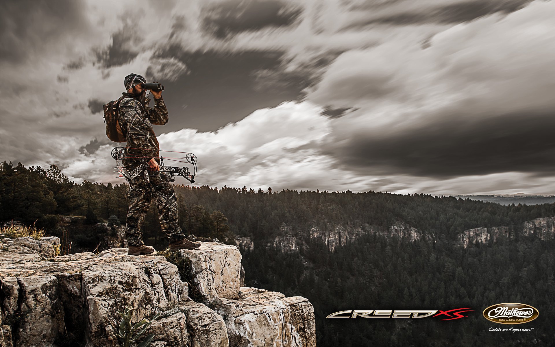 Bow Hunting Archery Archer Bow Arrow Hunting Weapon - Bowhunting Background - HD Wallpaper 