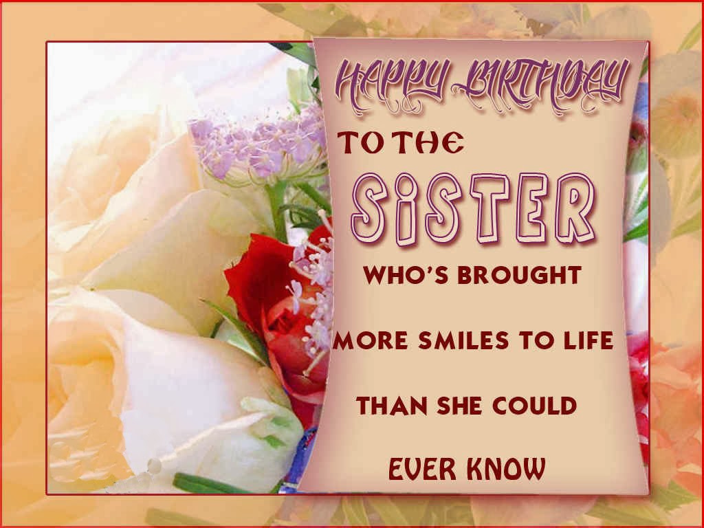 Happy Birthday Sister Wish Hd Wallpaper,cake,e Cards - Religion Birthday Wishes For Sister - HD Wallpaper 