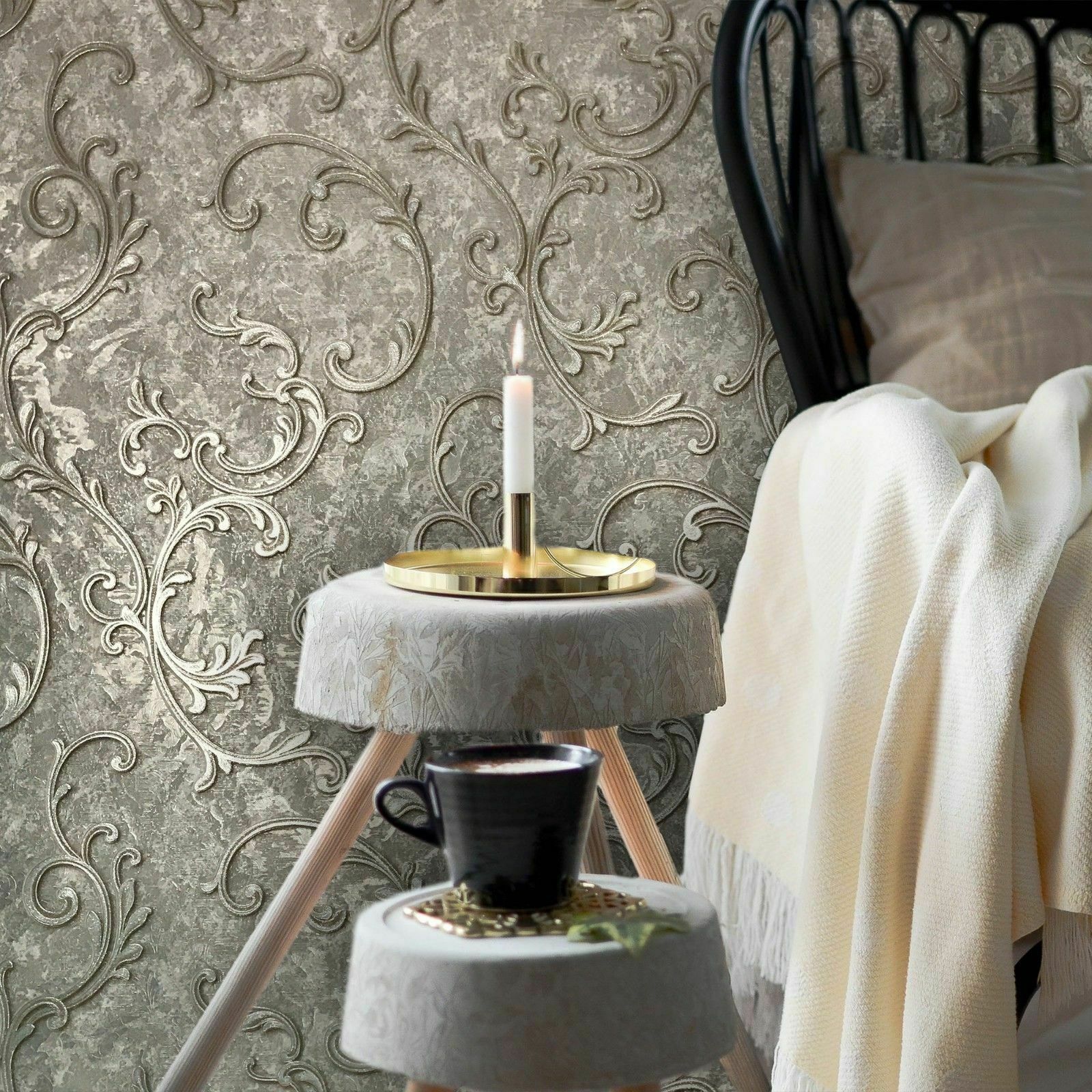 Vinyl Wallpaper With A Sheen Out - HD Wallpaper 