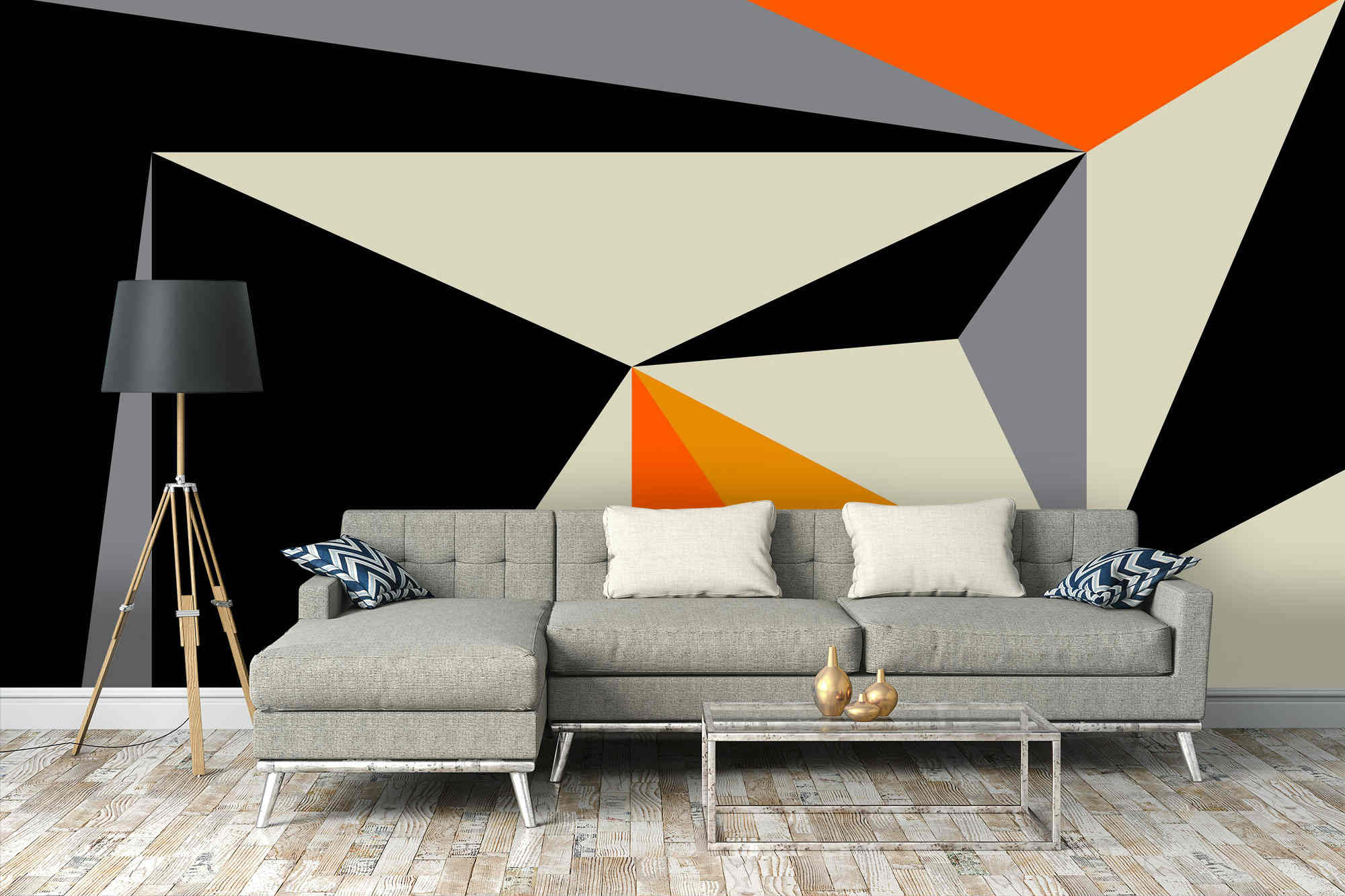 Infuse Your Interiors With The Latest Trend - Geometric Interior Design Trend - HD Wallpaper 