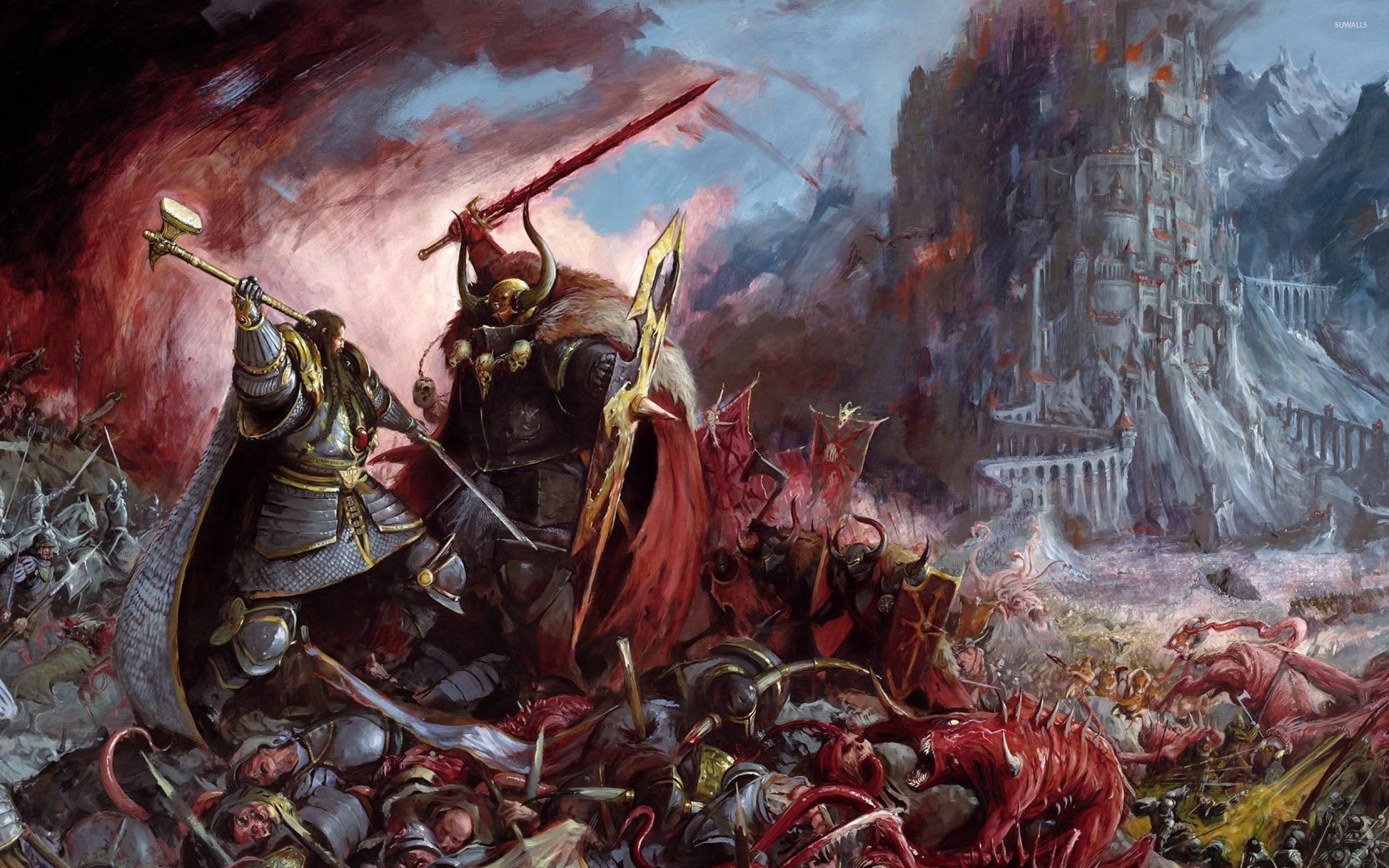 Warhammer Total War Art - HD Wallpaper 