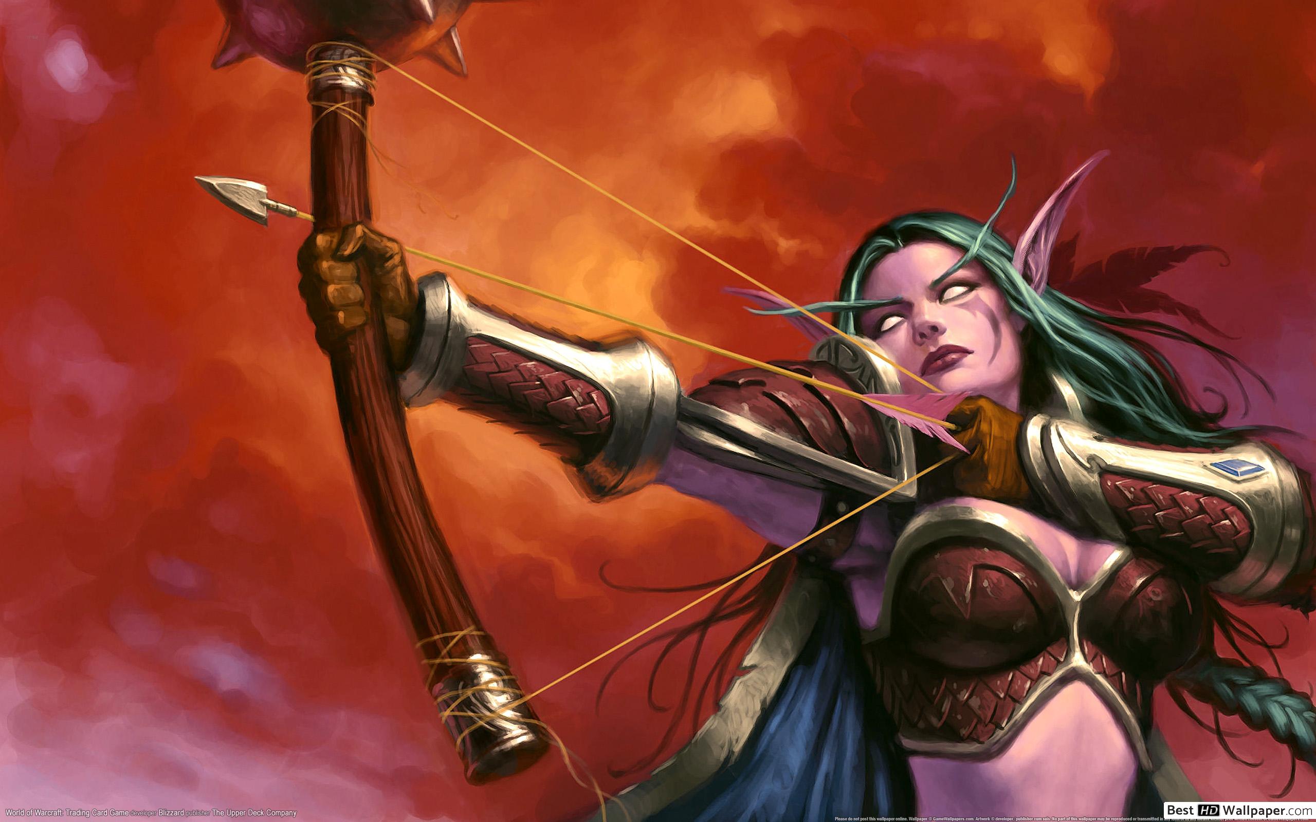Game World Of Warcraft Archer - HD Wallpaper 