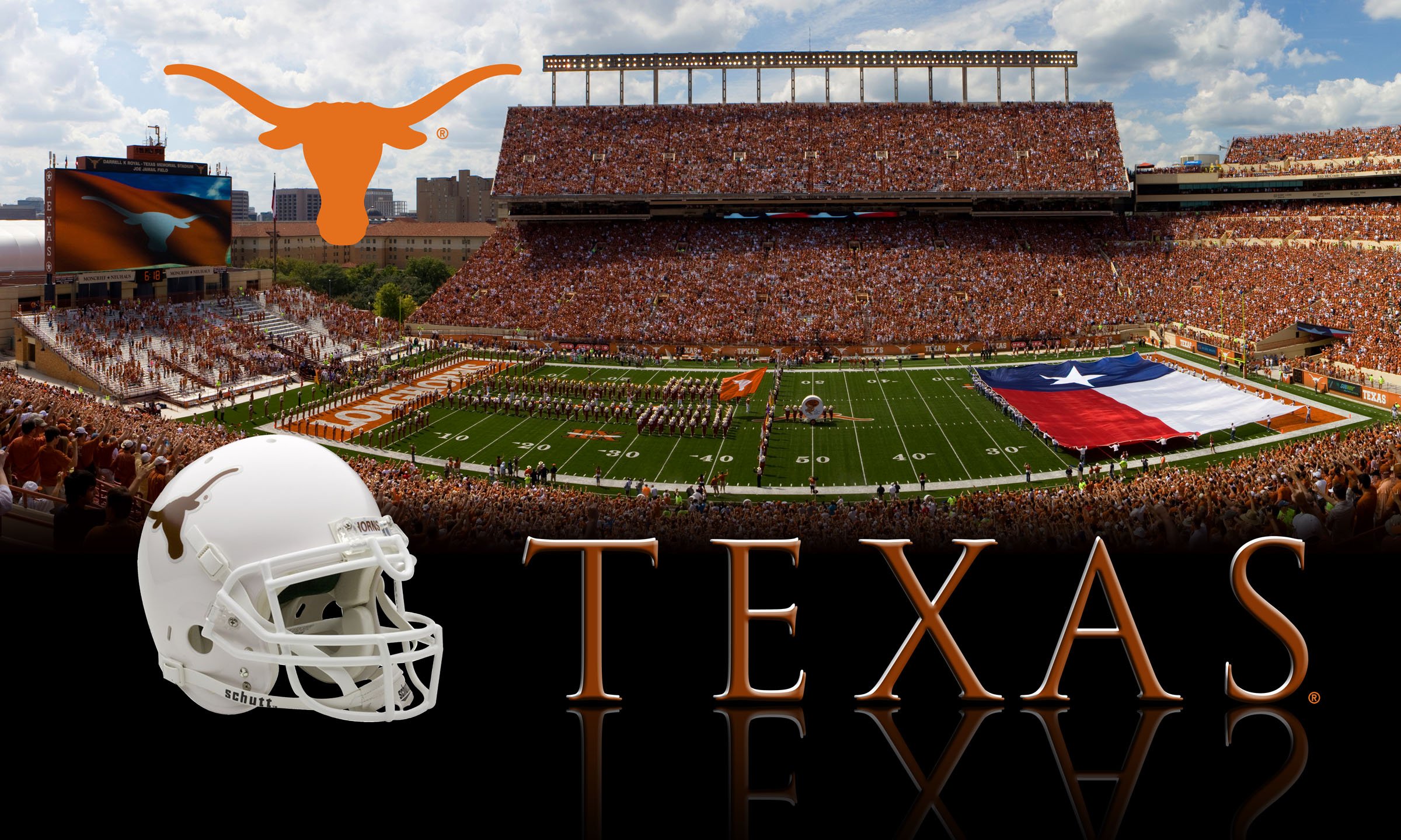 Texas Longhorn Football Wallpaper - Texas Longhorns Football 2018 - HD Wallpaper 