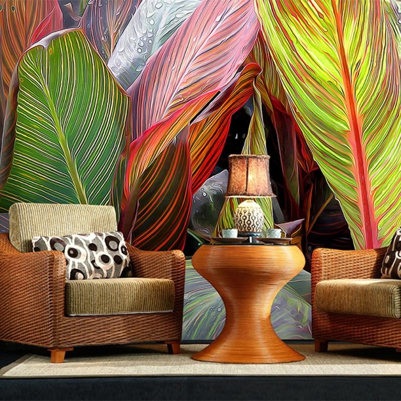 Tropical Banana Leaves - HD Wallpaper 