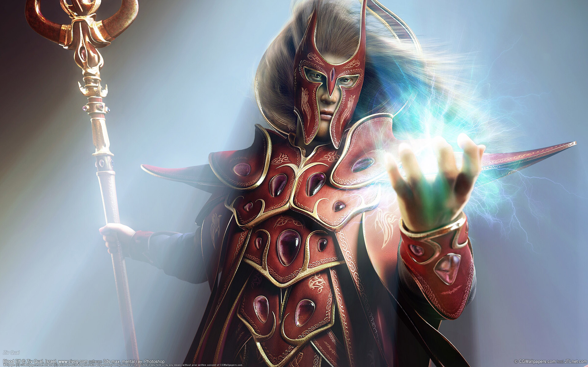 Blood Elf Wizard - HD Wallpaper 