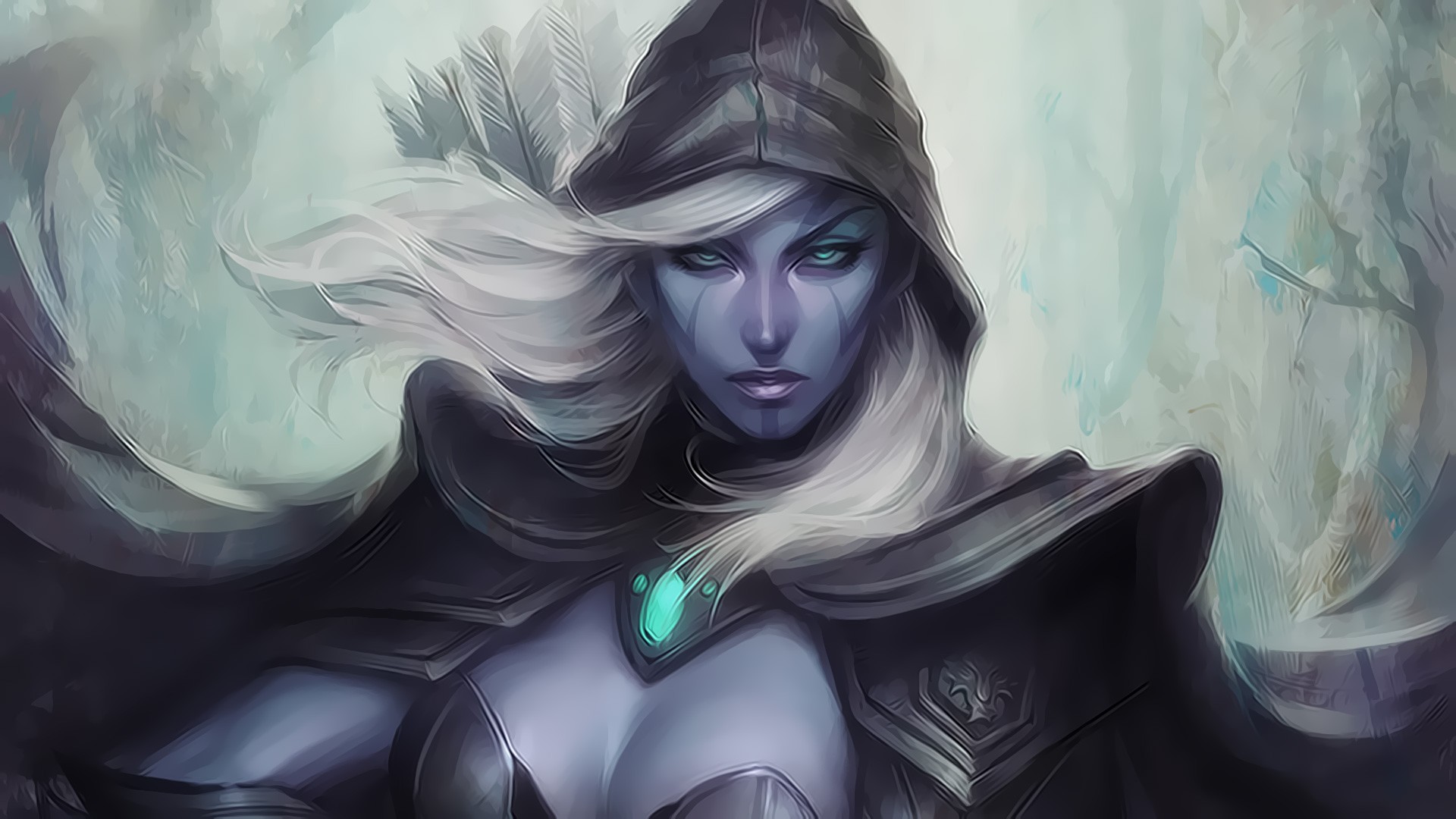 Wallpaper - Dota 2 Drow Ranger Hd - HD Wallpaper 