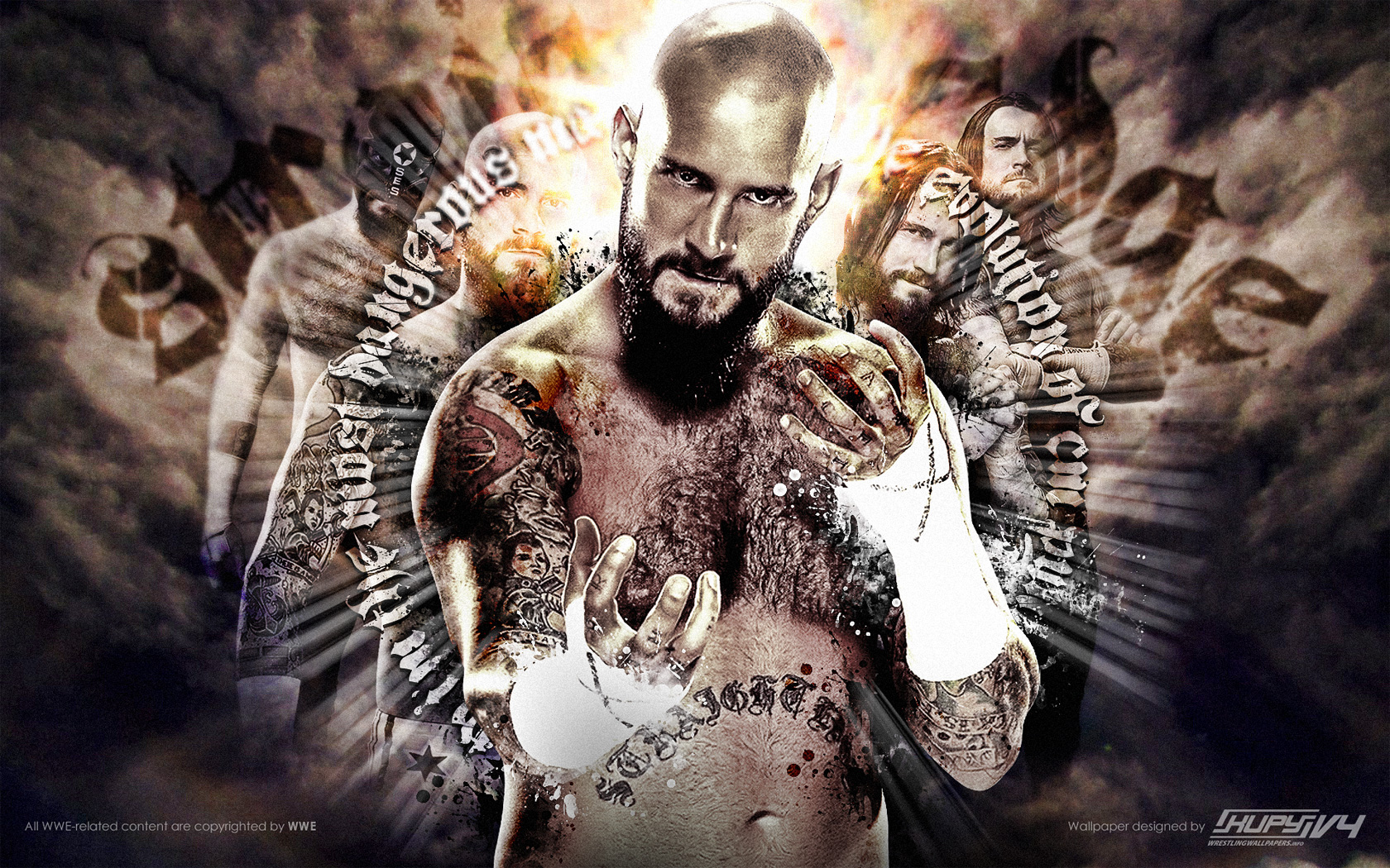 Cm Punk Wallpaper 2011 - HD Wallpaper 