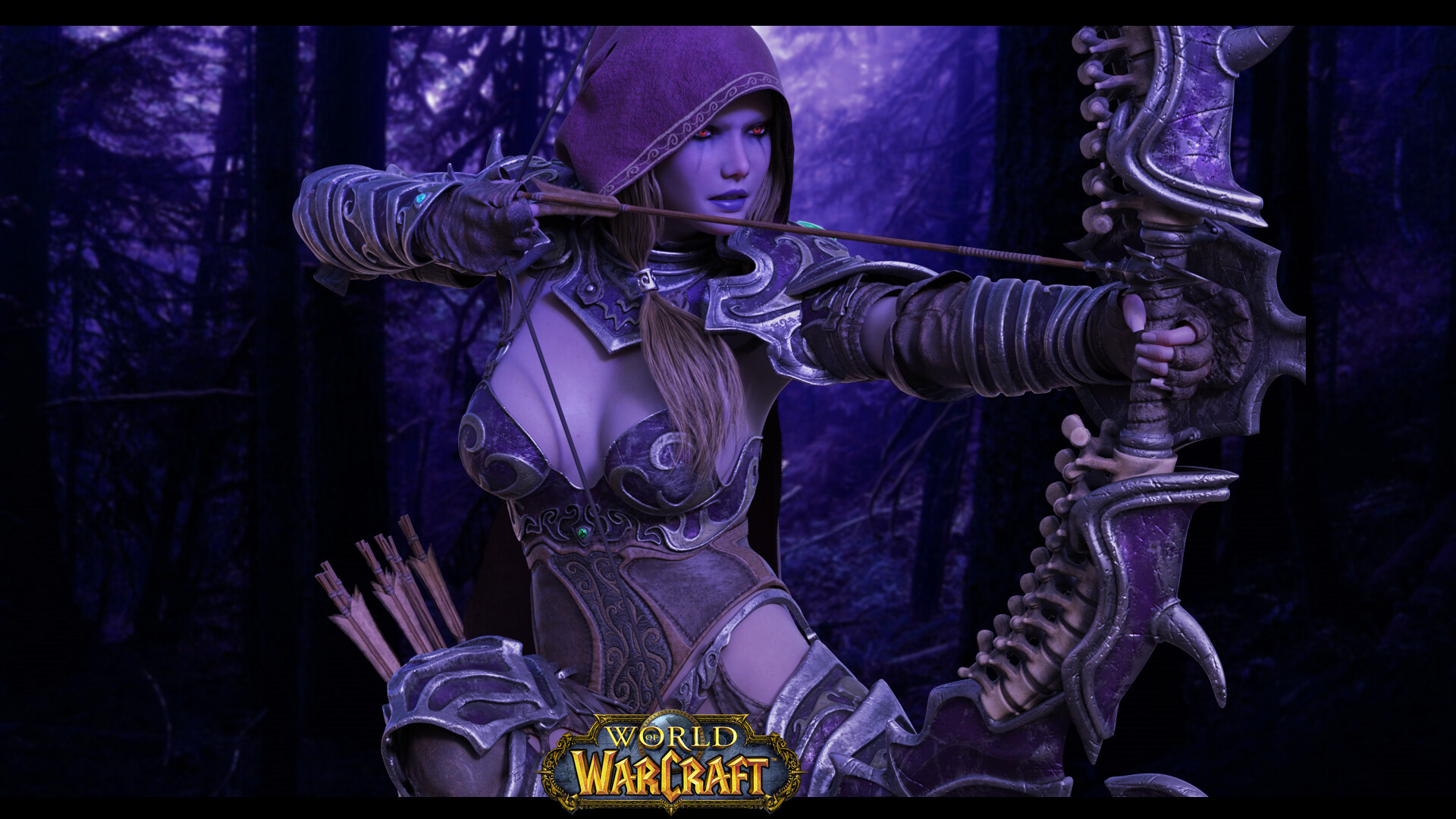 Sylvanas Windrunner Cosplay - HD Wallpaper 