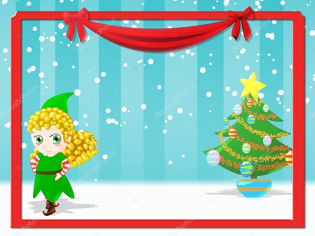 Christmas Elf - HD Wallpaper 
