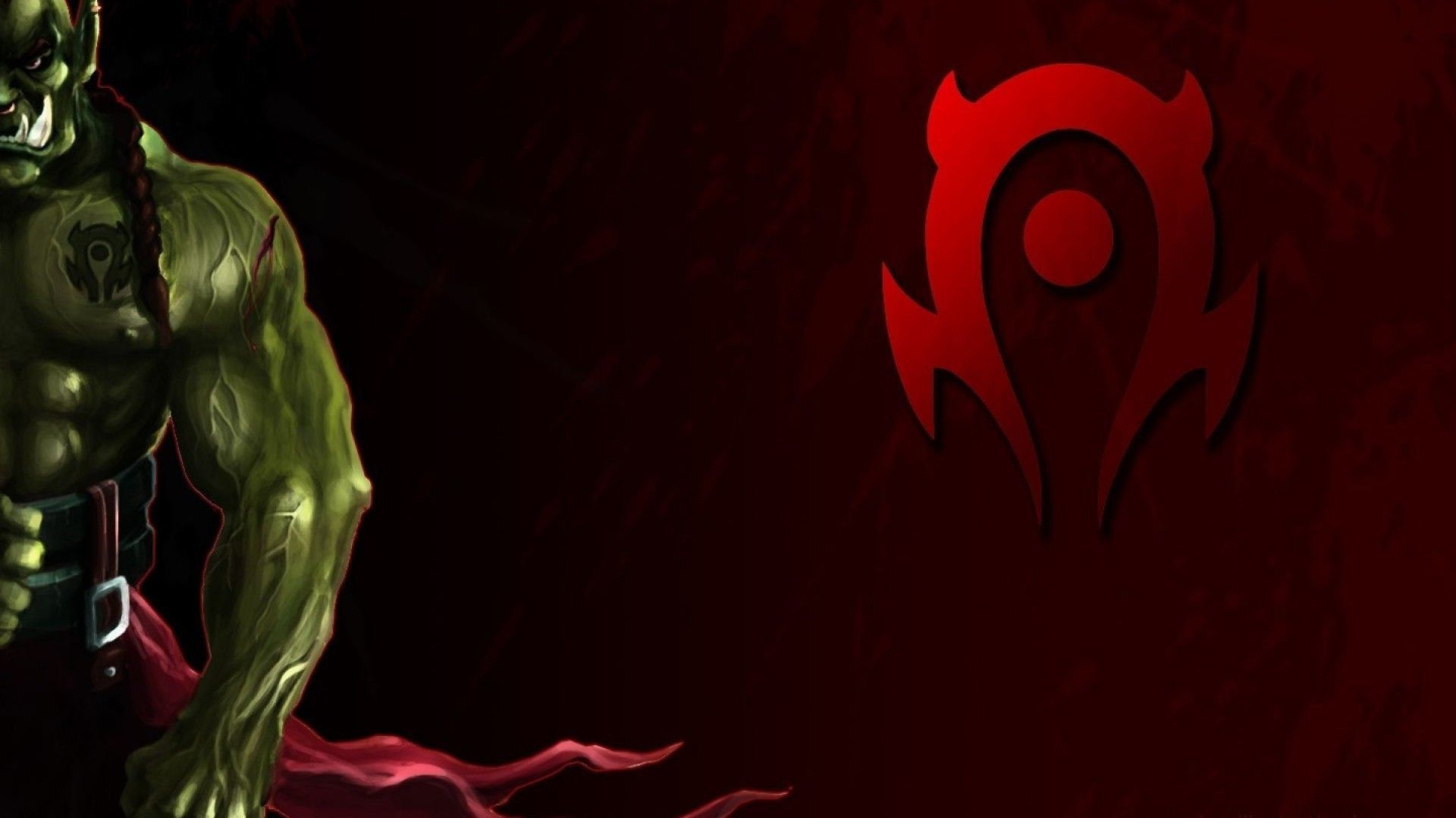 World Of Warcraft, Horde, Orc Warcraft - Sylvanas Windrunner Horde Wallpaper Dual - HD Wallpaper 