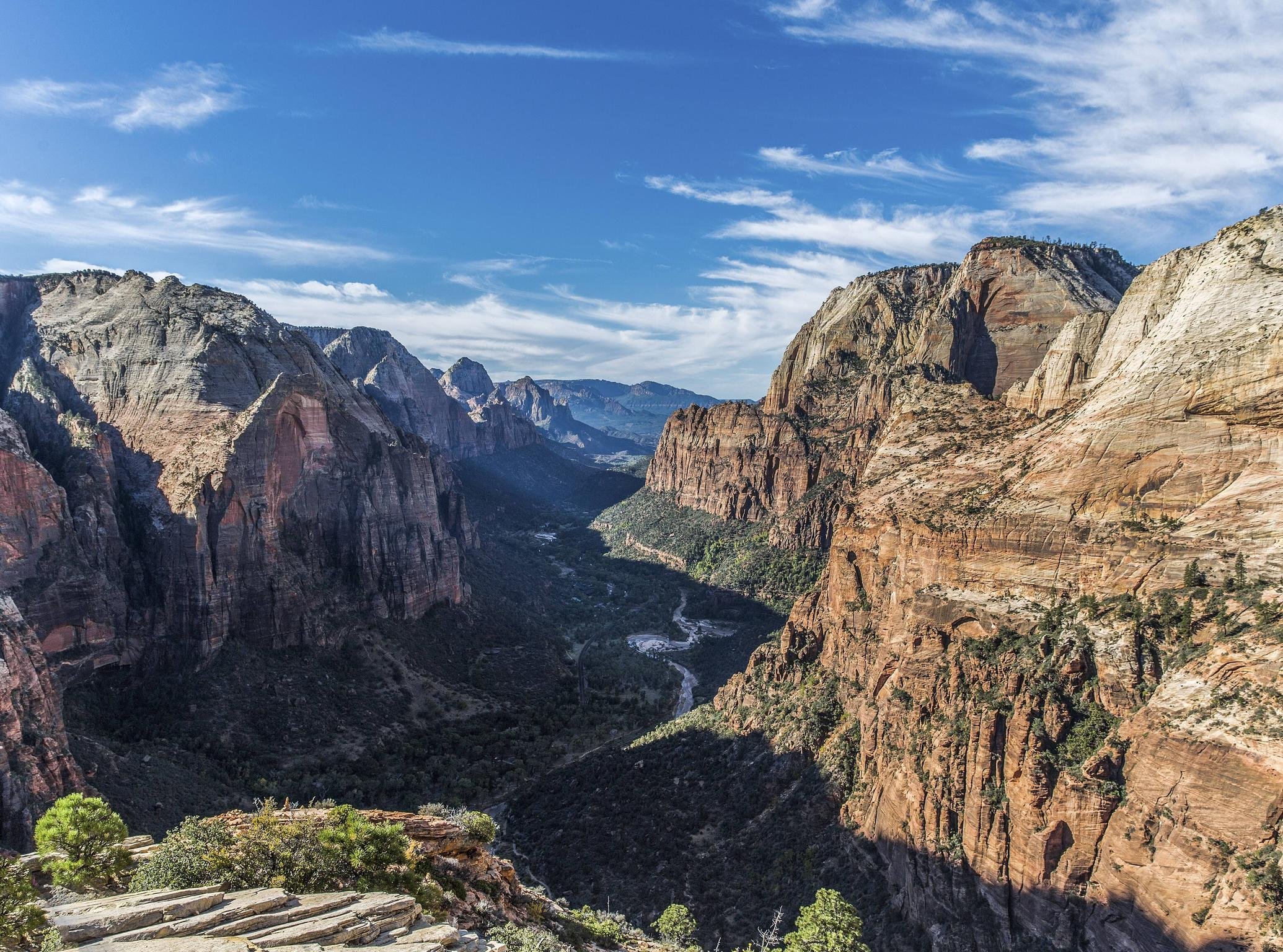 The End Of The Hike Up To Angels Landing - Zion National Park - HD Wallpaper 