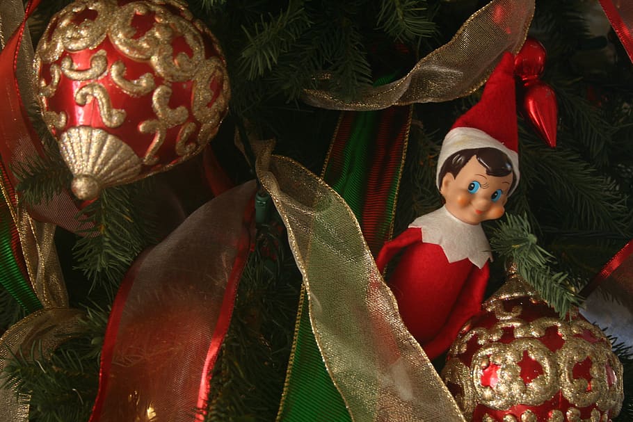 Elf, Christmas, Holiday, Elf On The Shelf, Ornaments, - Christmas Ornament - HD Wallpaper 