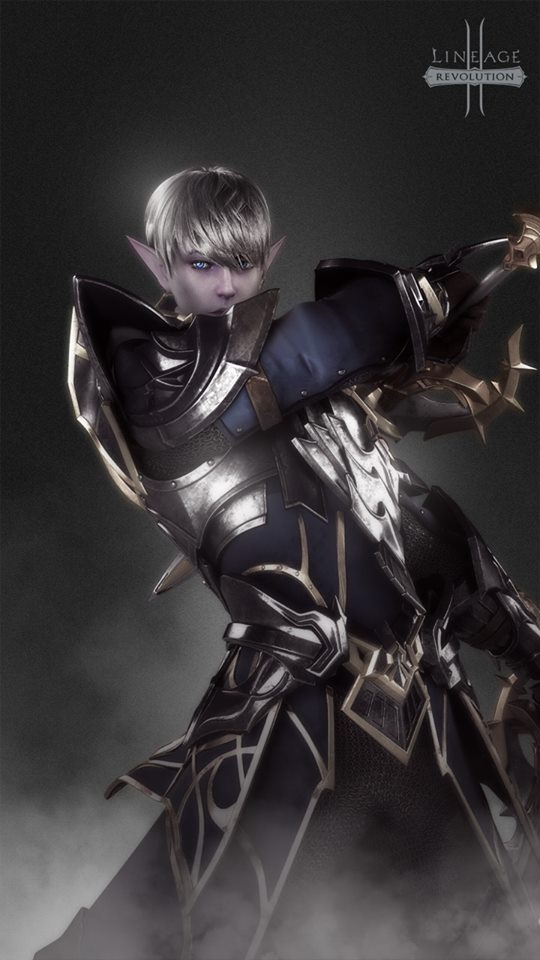 L2r Dark Elf - Lineage 2 Revolution Обои - HD Wallpaper 