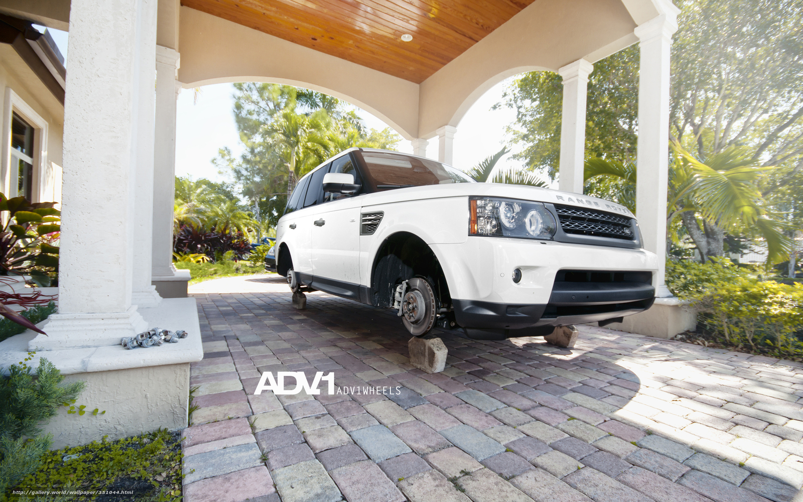 Download Wallpaper Land Rover, Range Rover, White, - Range Rover - HD Wallpaper 