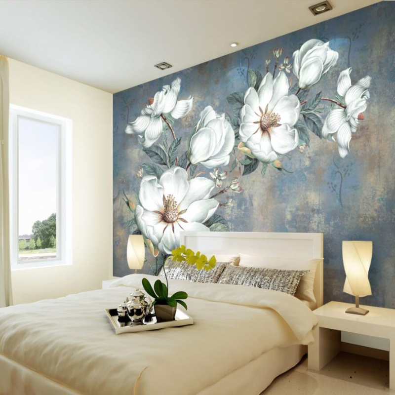 Bedroom Wall Murals Diy - HD Wallpaper 