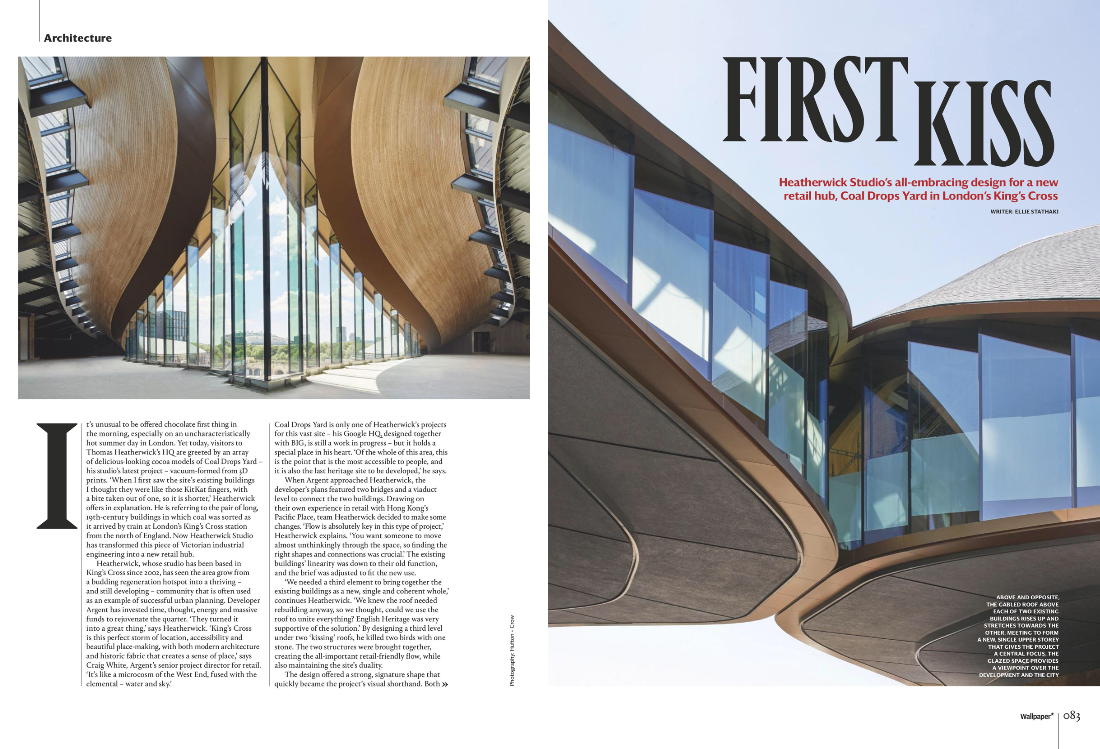 Heatherwick News Stories - Coal Drops Yard London Architect - HD Wallpaper 