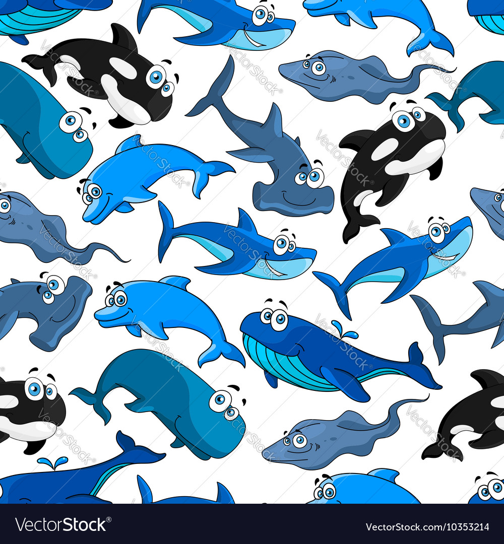 Fish Cartoon - HD Wallpaper 