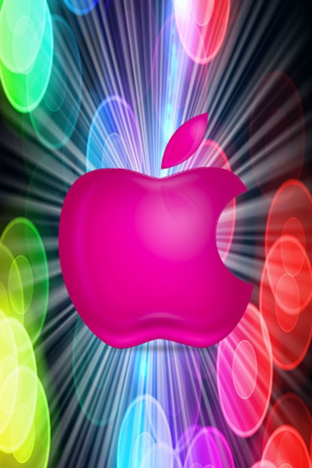 Colorful Apple Wallpaper 3d - HD Wallpaper 