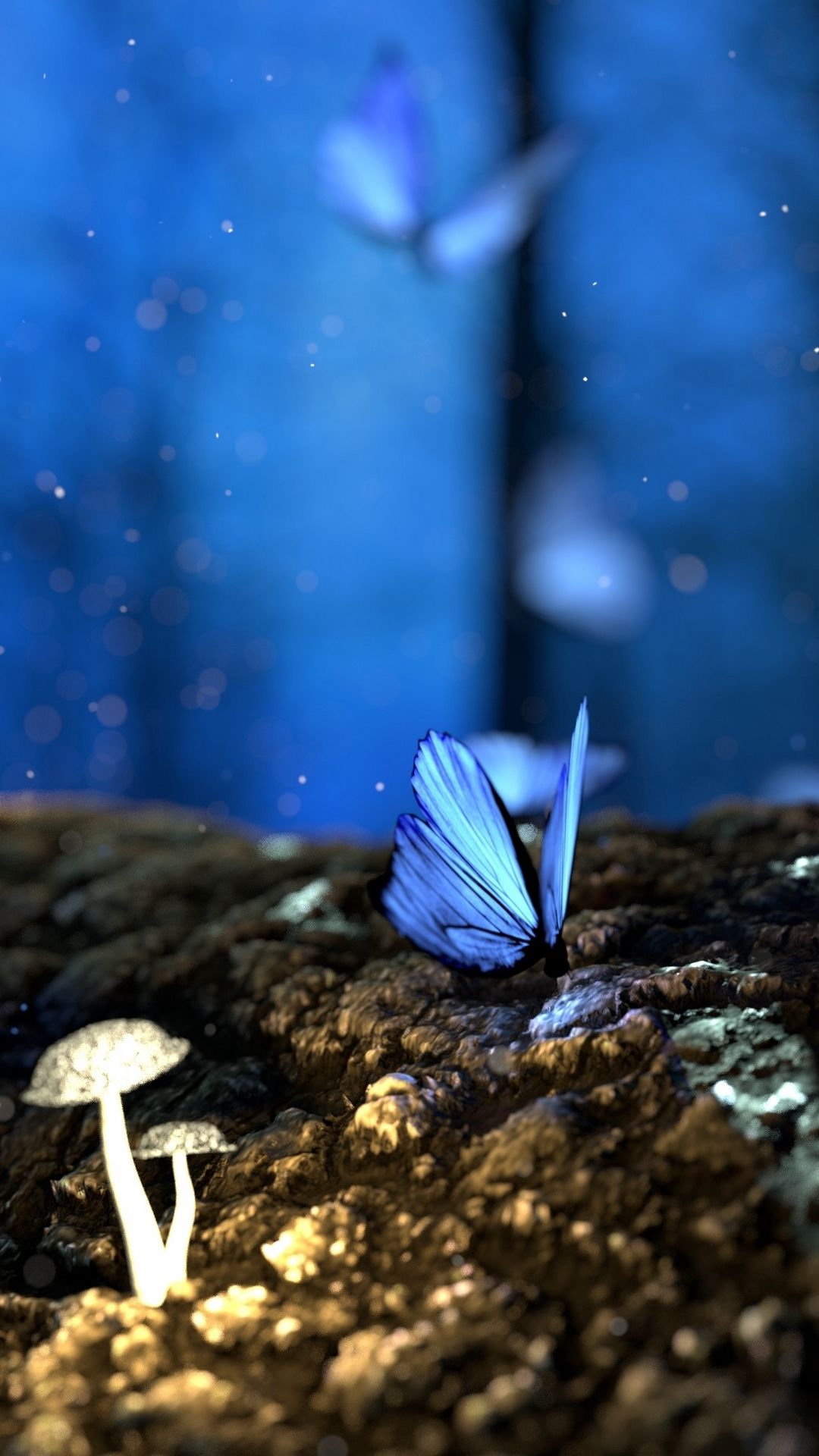 Featured image of post Iphone Blue Butterfly Black Background You can also upload and share your favorite blue butterfly backgrounds