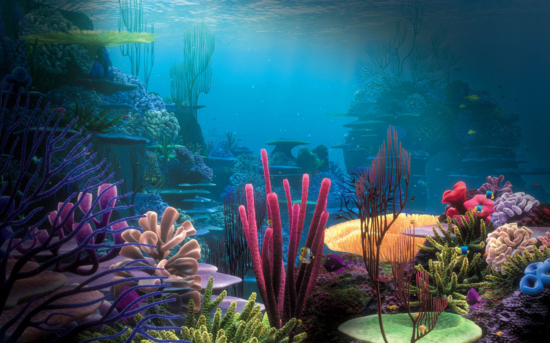 Full Size Of Fish Tank Aquarium Backgrounds Wallpapers - Underwater Ocean Background - HD Wallpaper 