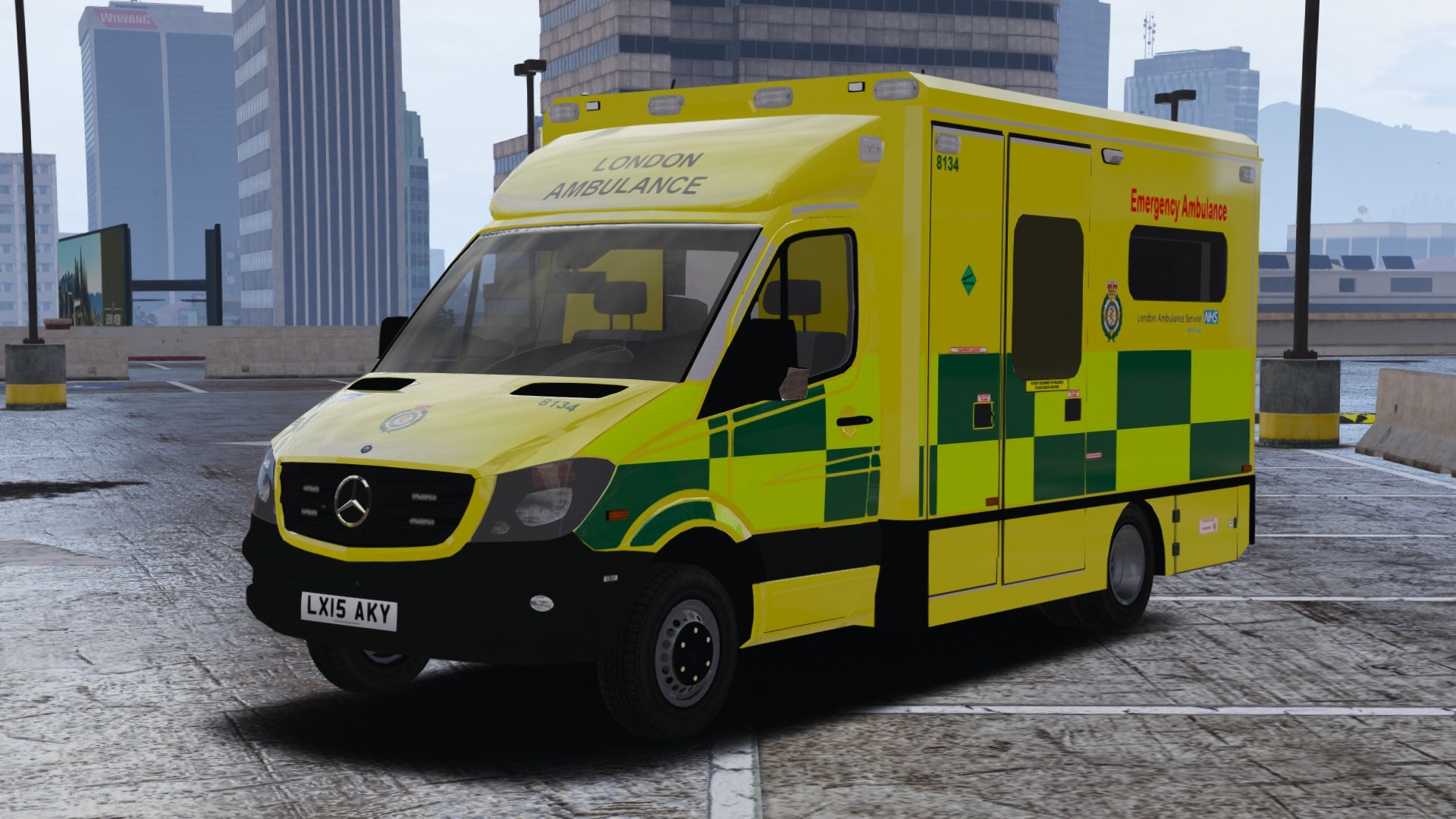 London Ambulance Service Gta5 - HD Wallpaper 