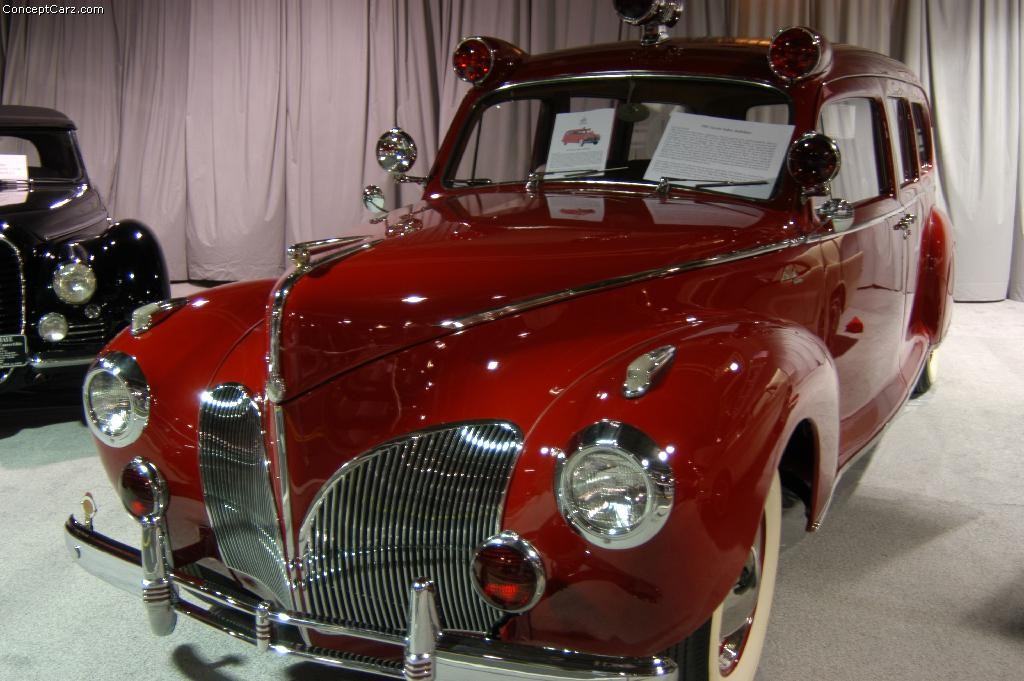 1944 Lincoln Zephyr Ambulance Thumbnail Image - 1944 Lincoln - HD Wallpaper 