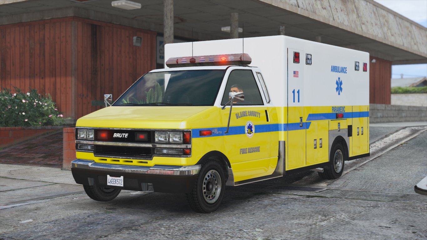Gta 5 Ambulance Replace - HD Wallpaper 