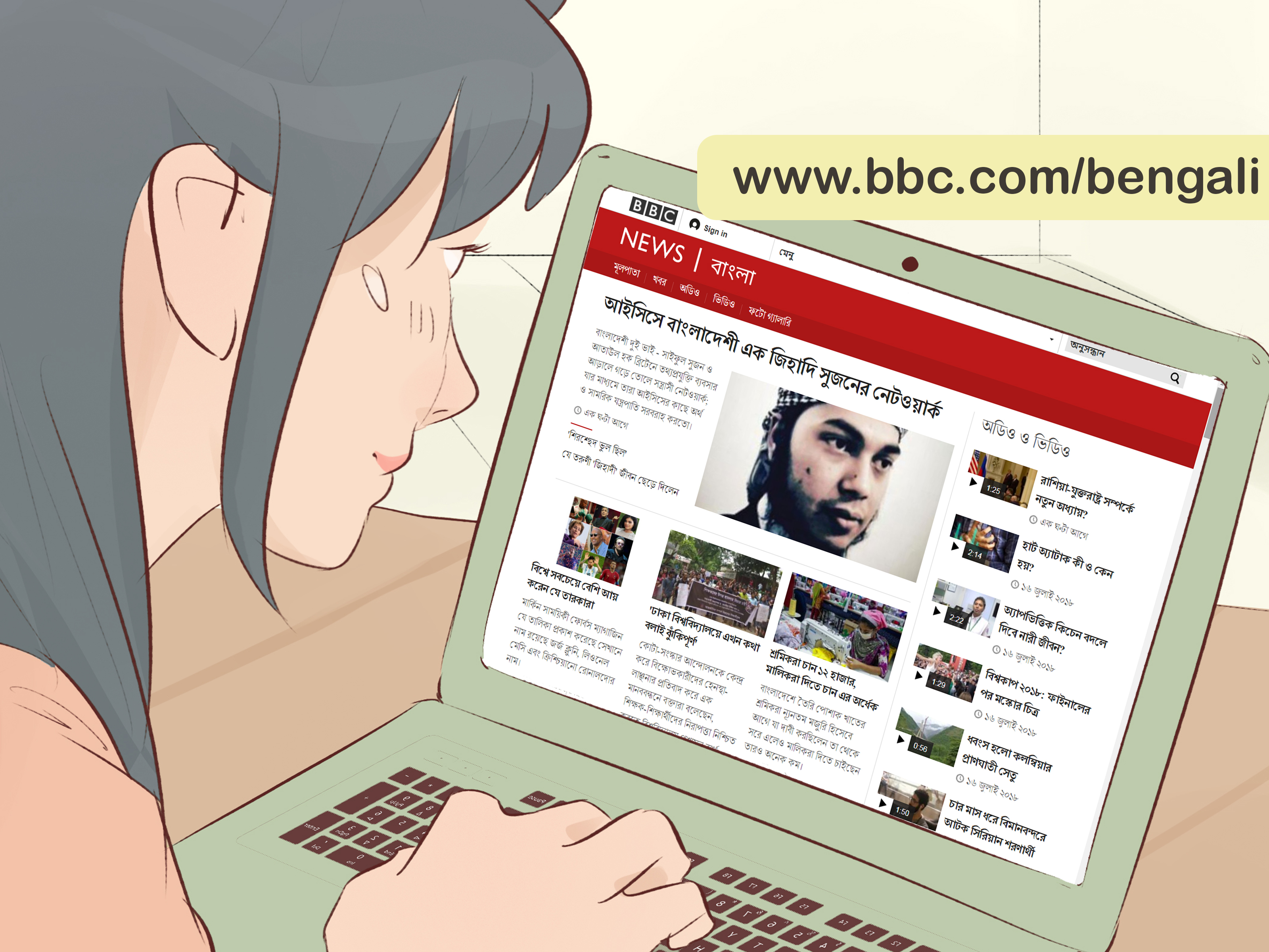 Image Titled Learn Bengali Step - Web Page - HD Wallpaper 