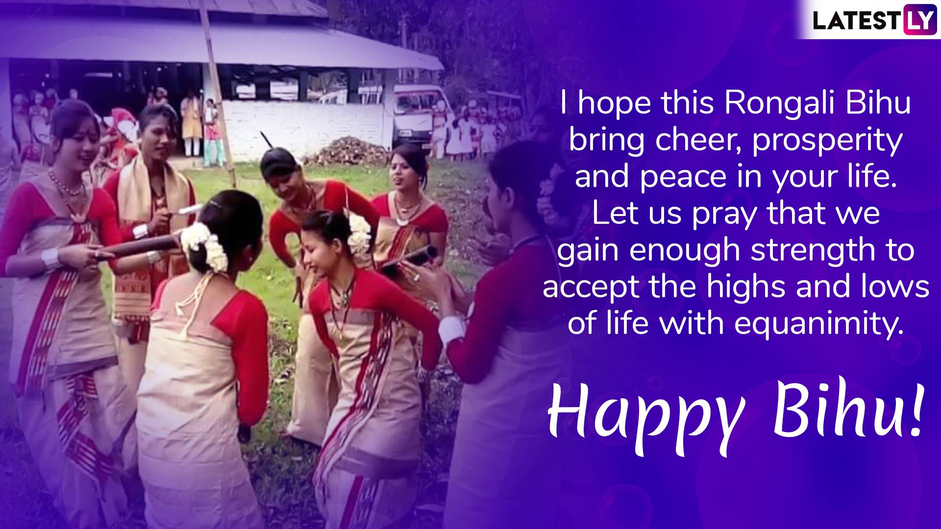 Happy Rongali Bihu 2019 - HD Wallpaper 