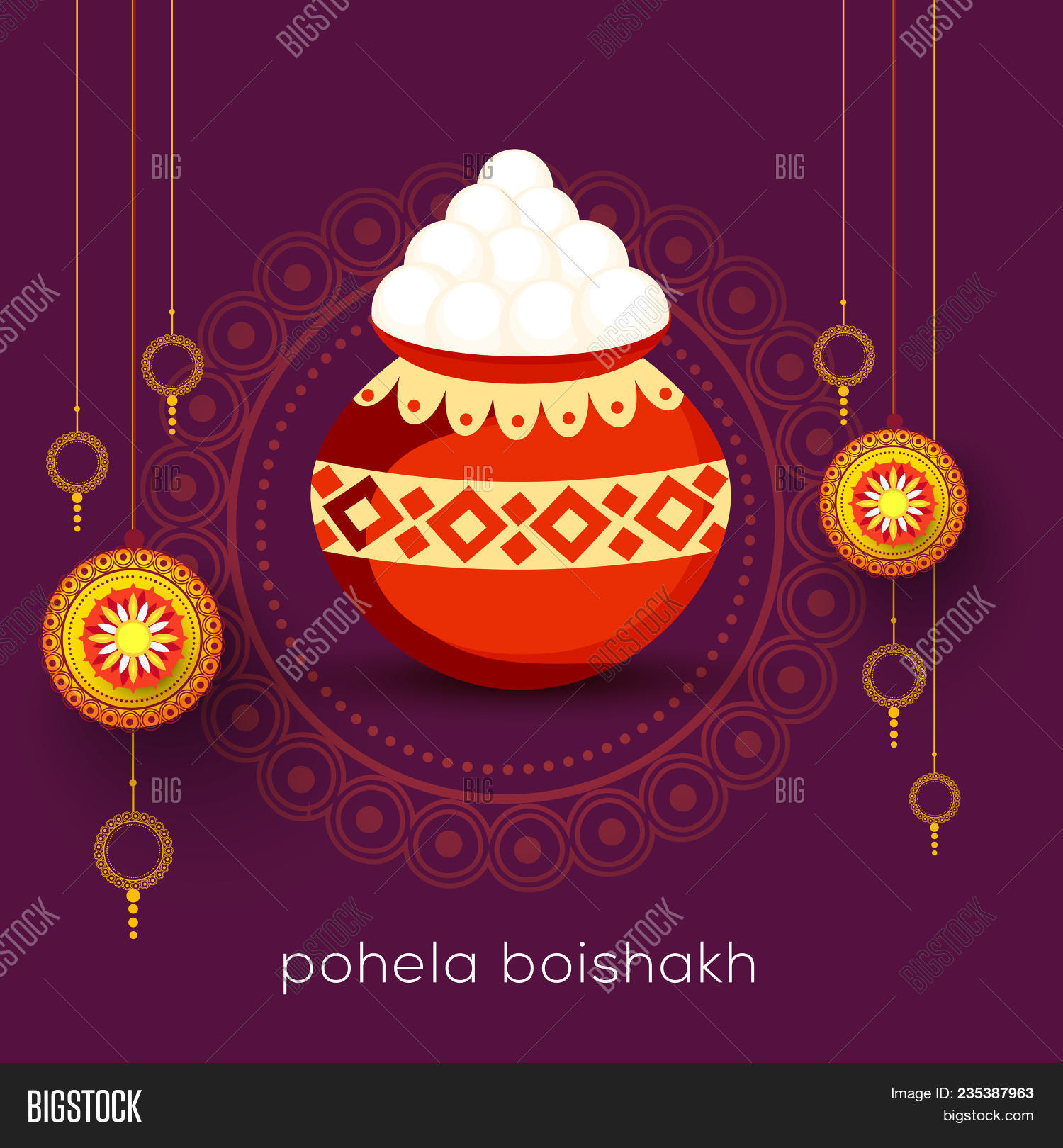 Bengali New Year Pôhela Boishakh Greetings - HD Wallpaper 