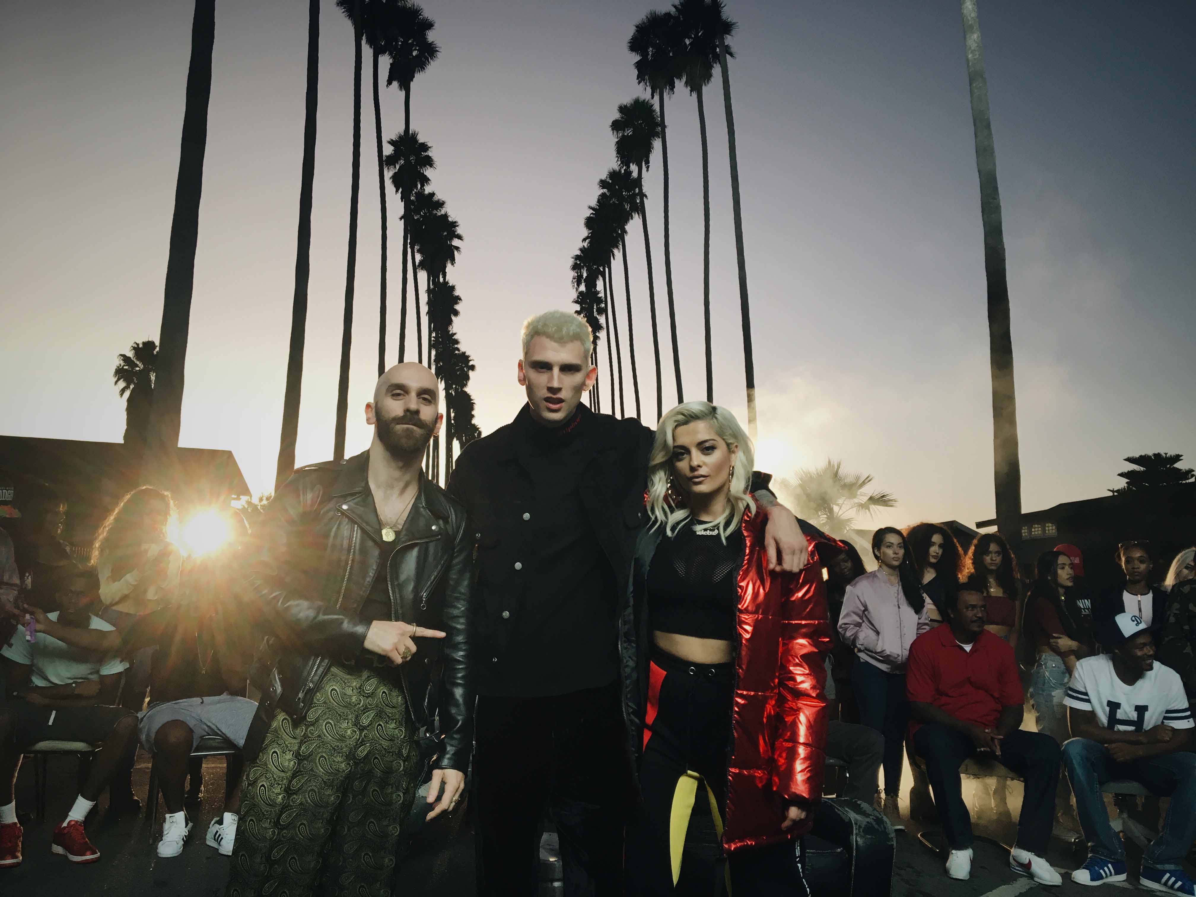 Machine Gun Kelly X Ambassadors Bebe Rexha Home - HD Wallpaper 