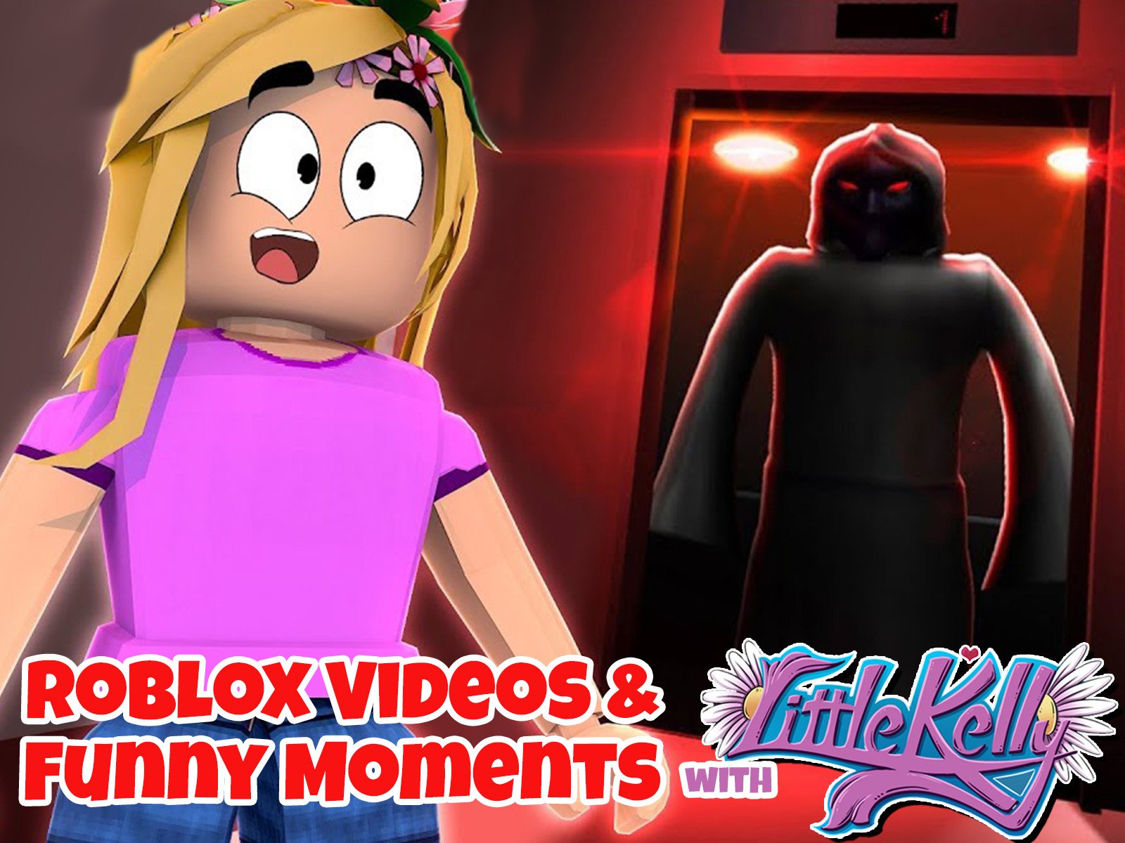 Roblox Videos And Funny Moments With Little Kelly On - Cartoon - HD Wallpaper 