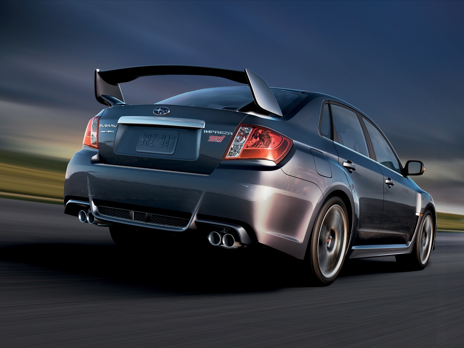 Subaru Impreza Sedan Wrx 2009 - HD Wallpaper 