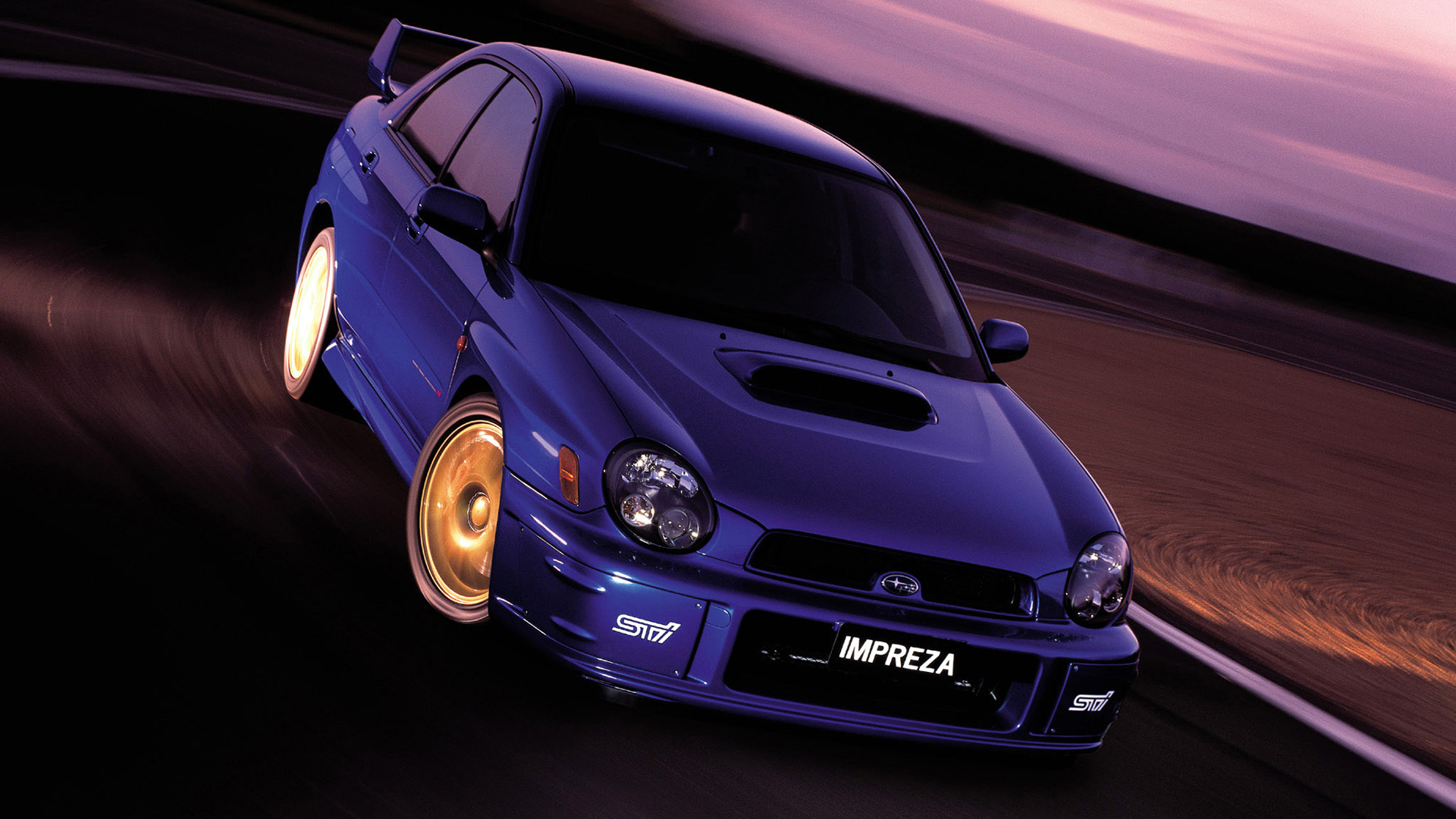 Subaru Impreza Sti 2002 - HD Wallpaper 