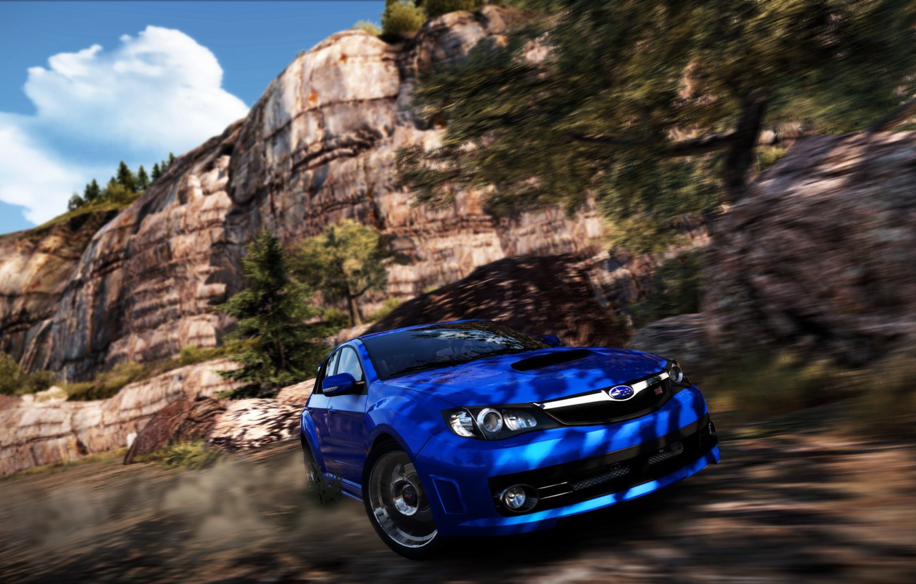 Photo Wallpaper Cars, Nfs Hot Pursuit 2010, Ceej, Subaru - Performance Car - HD Wallpaper 