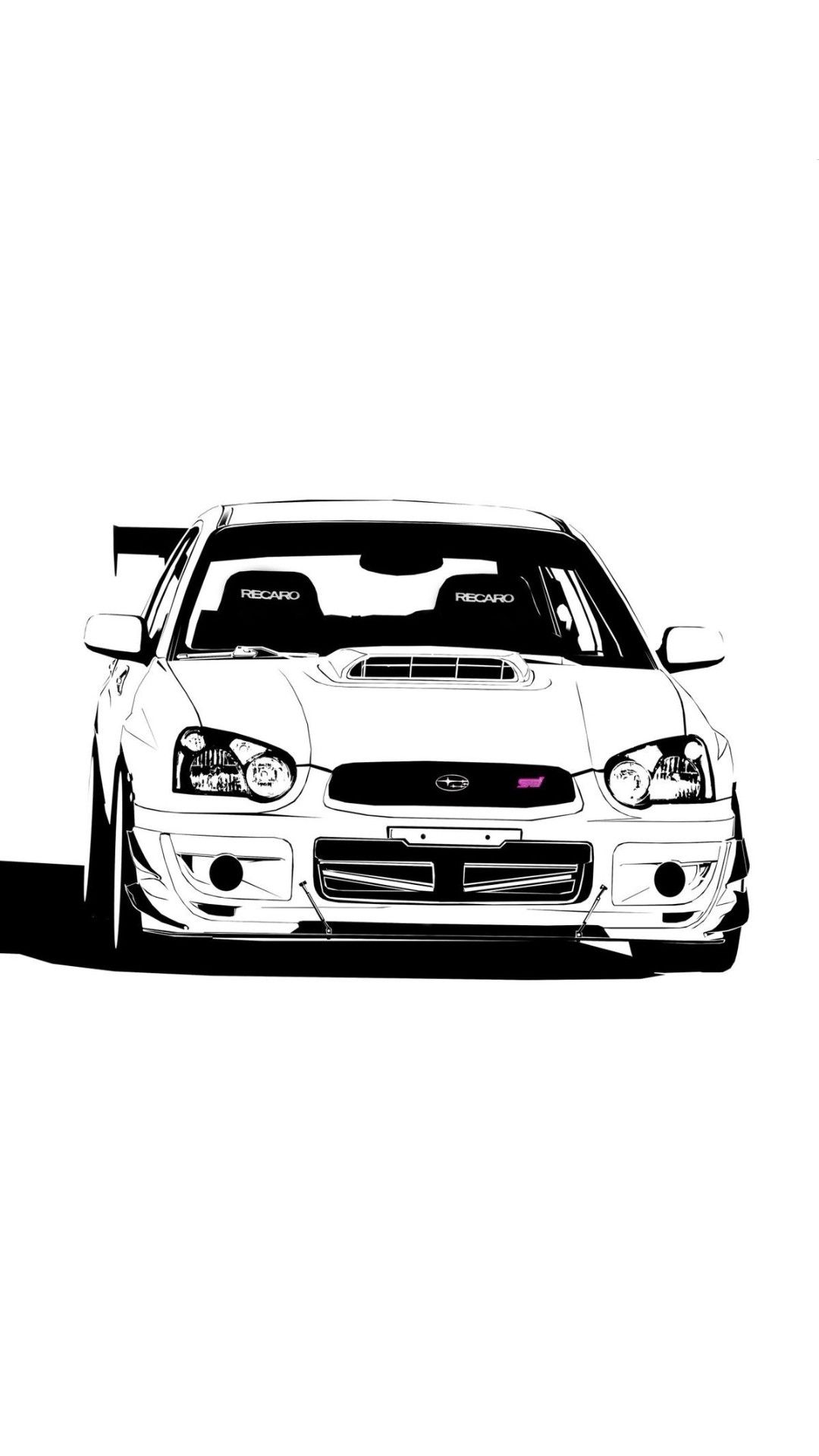 Subaru Wrx Sti Kleurplaat - HD Wallpaper 