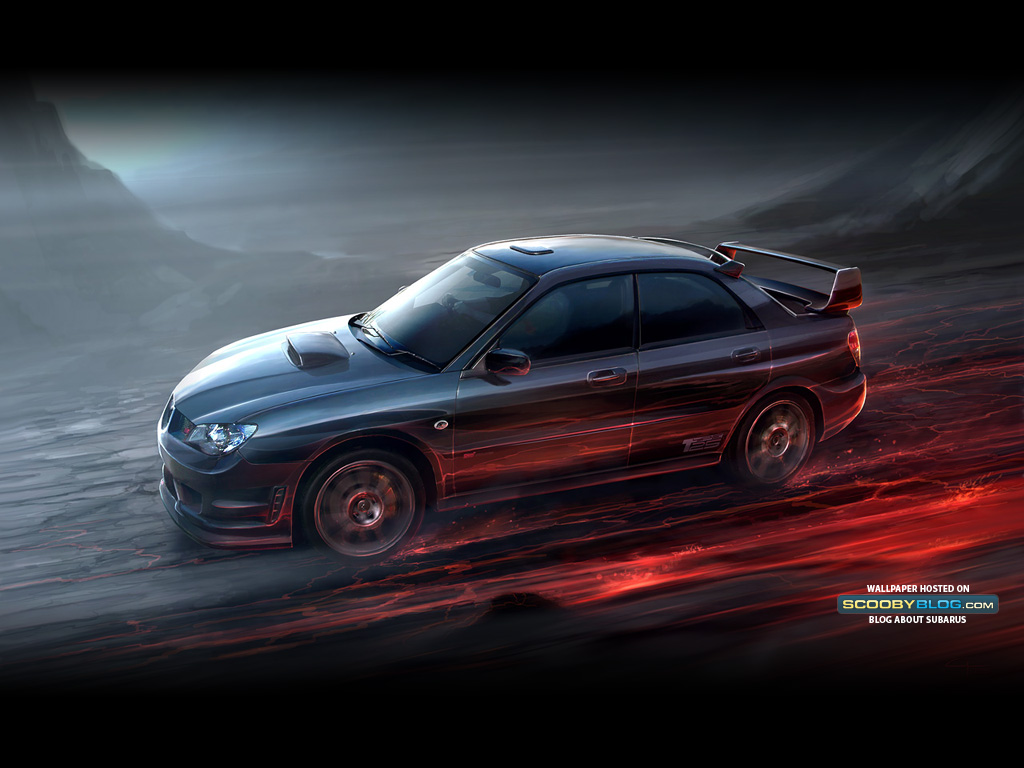 Subaru Impreza Winter Hd - HD Wallpaper 