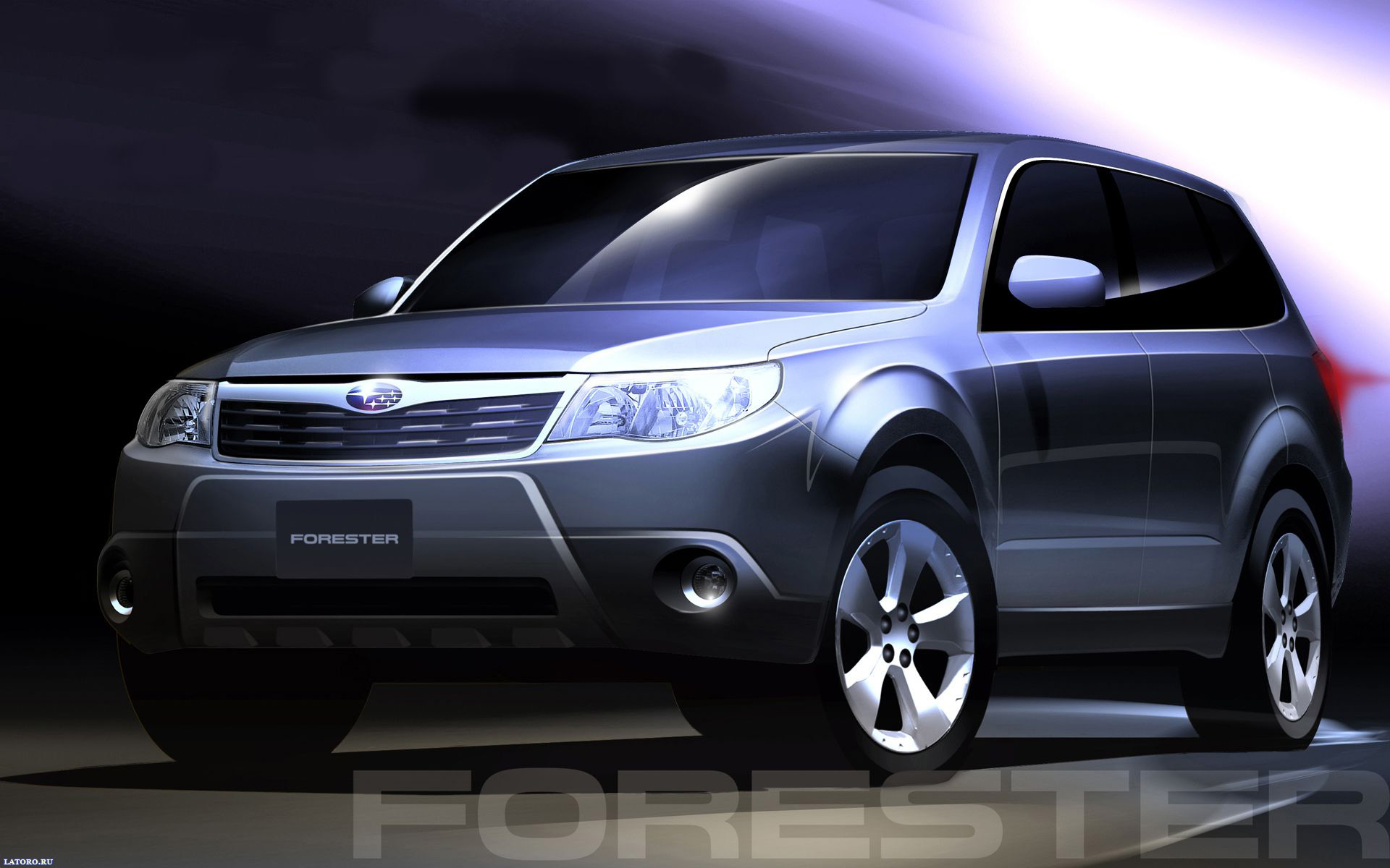Desktop Wallpapers Free Subaru Forester - Subaru Forester 2009 - HD Wallpaper 