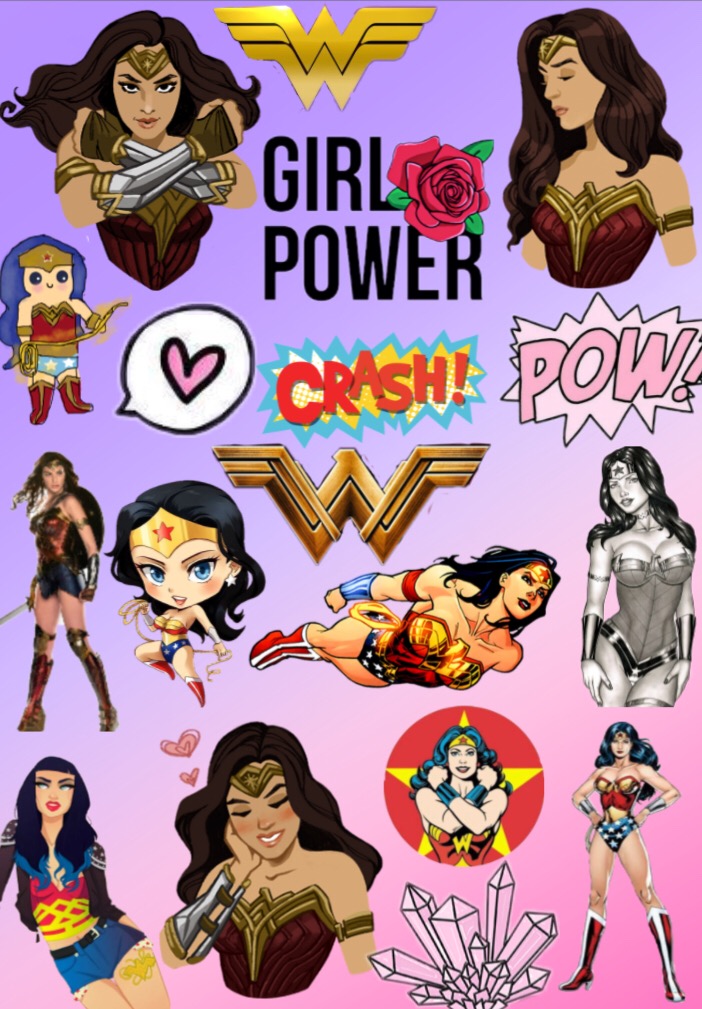 #mulhermaravilha #wonderwoman #dc #superhero #girlpower - Cartoon - HD Wallpaper 