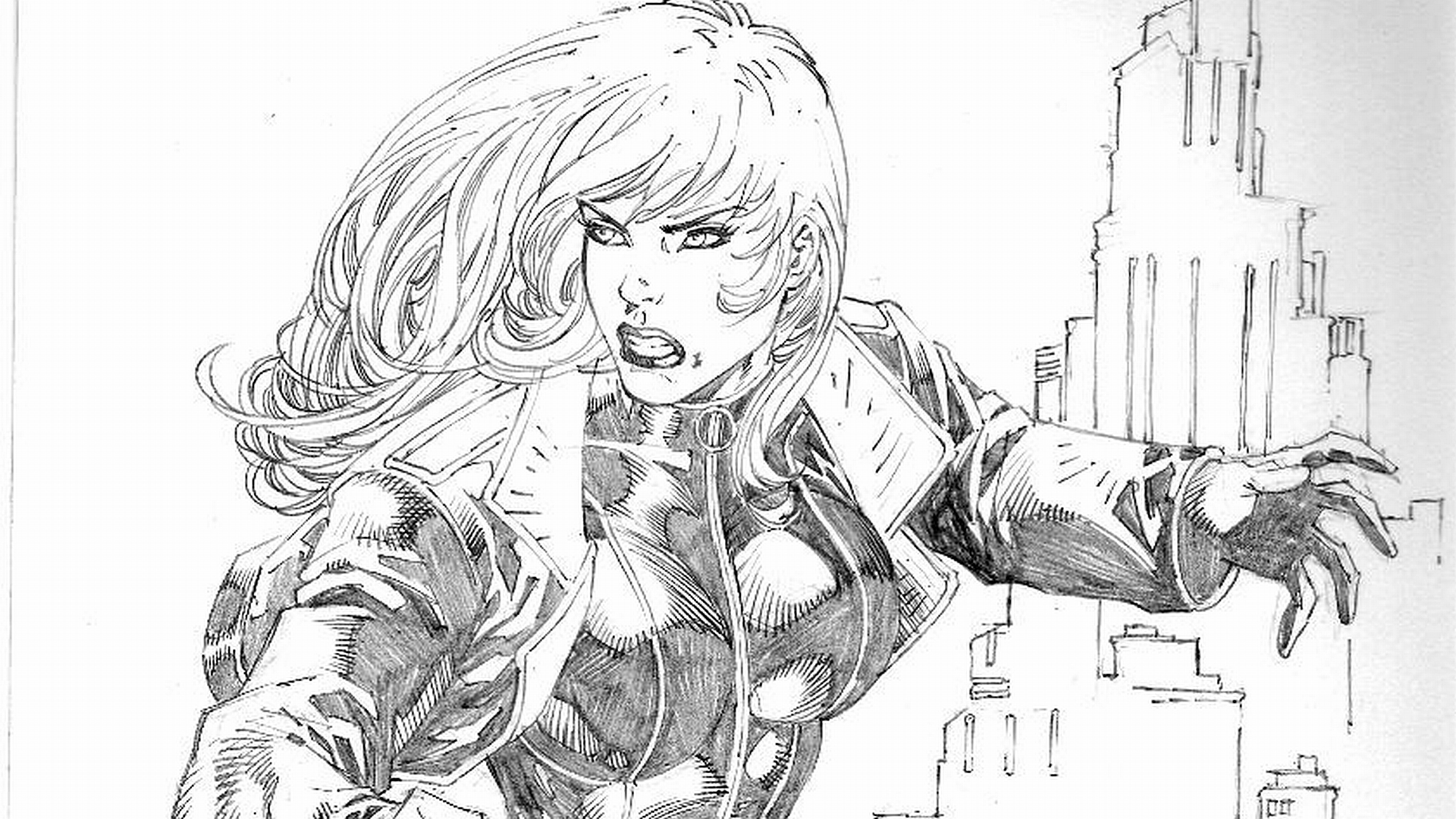 Black Canary Dc Comics D C Superhero Girl Black Canary - Black Canary - HD Wallpaper 