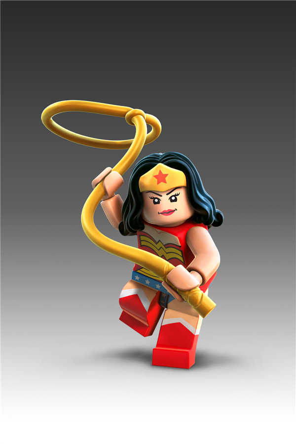 Wonder Woman Lego Batman - HD Wallpaper 