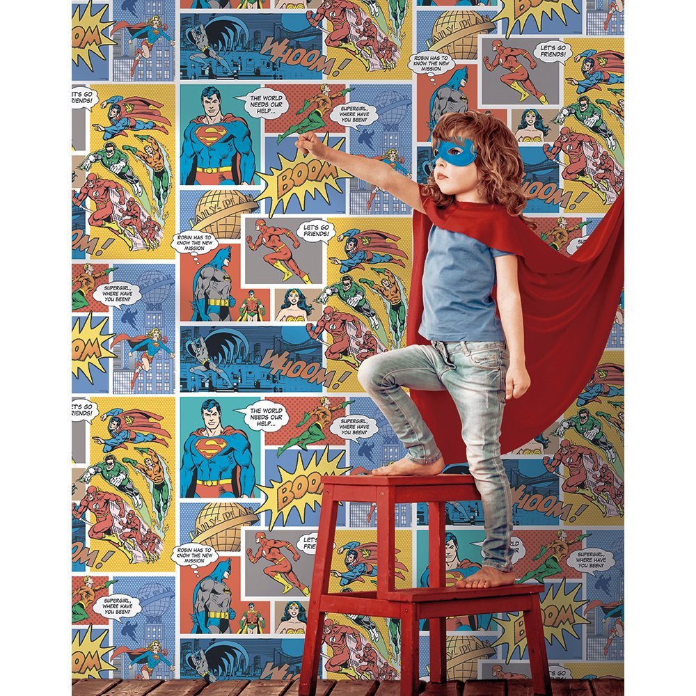 Superhero Comic - HD Wallpaper 